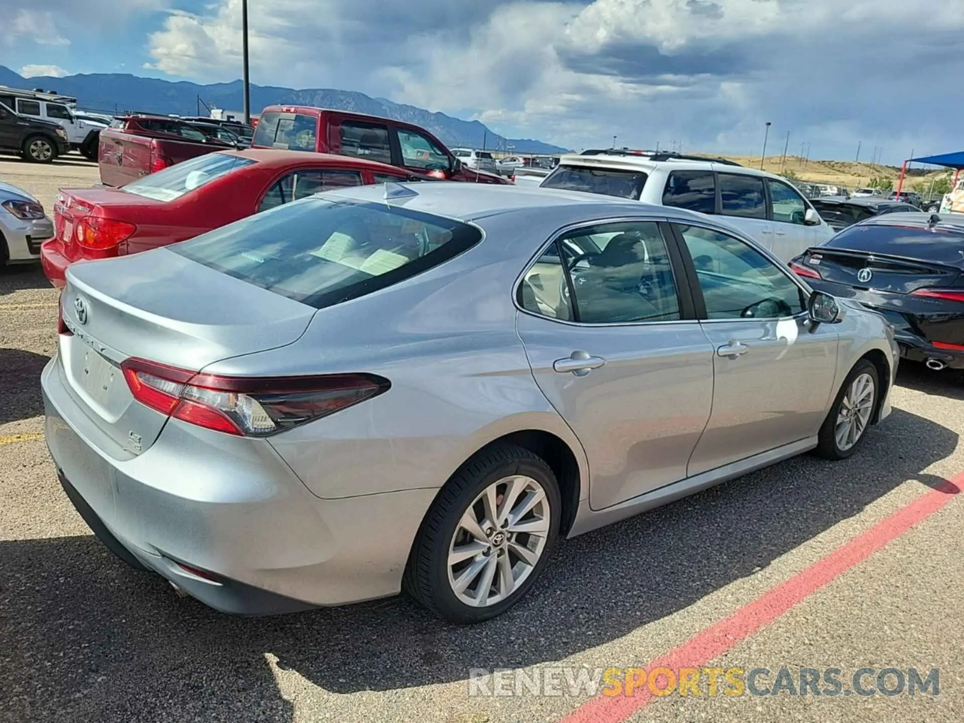 8 Photograph of a damaged car 4T1C11BK3MU032899 TOYOTA CAMRY 2021