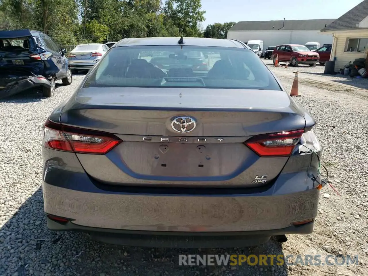 6 Photograph of a damaged car 4T1C11BK4MU034693 TOYOTA CAMRY 2021