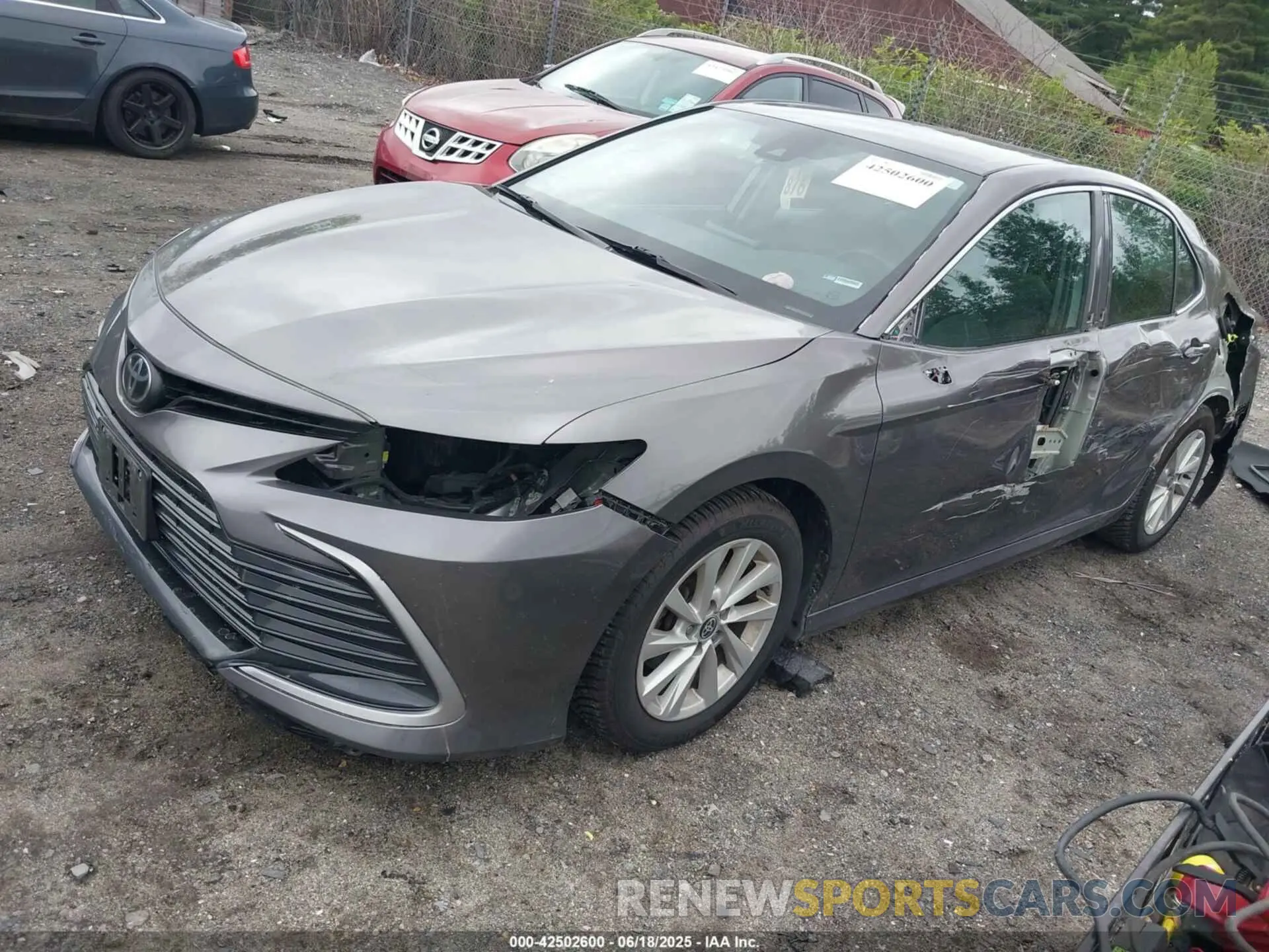 2 Photograph of a damaged car 4T1C11BK5MU028031 TOYOTA CAMRY 2021