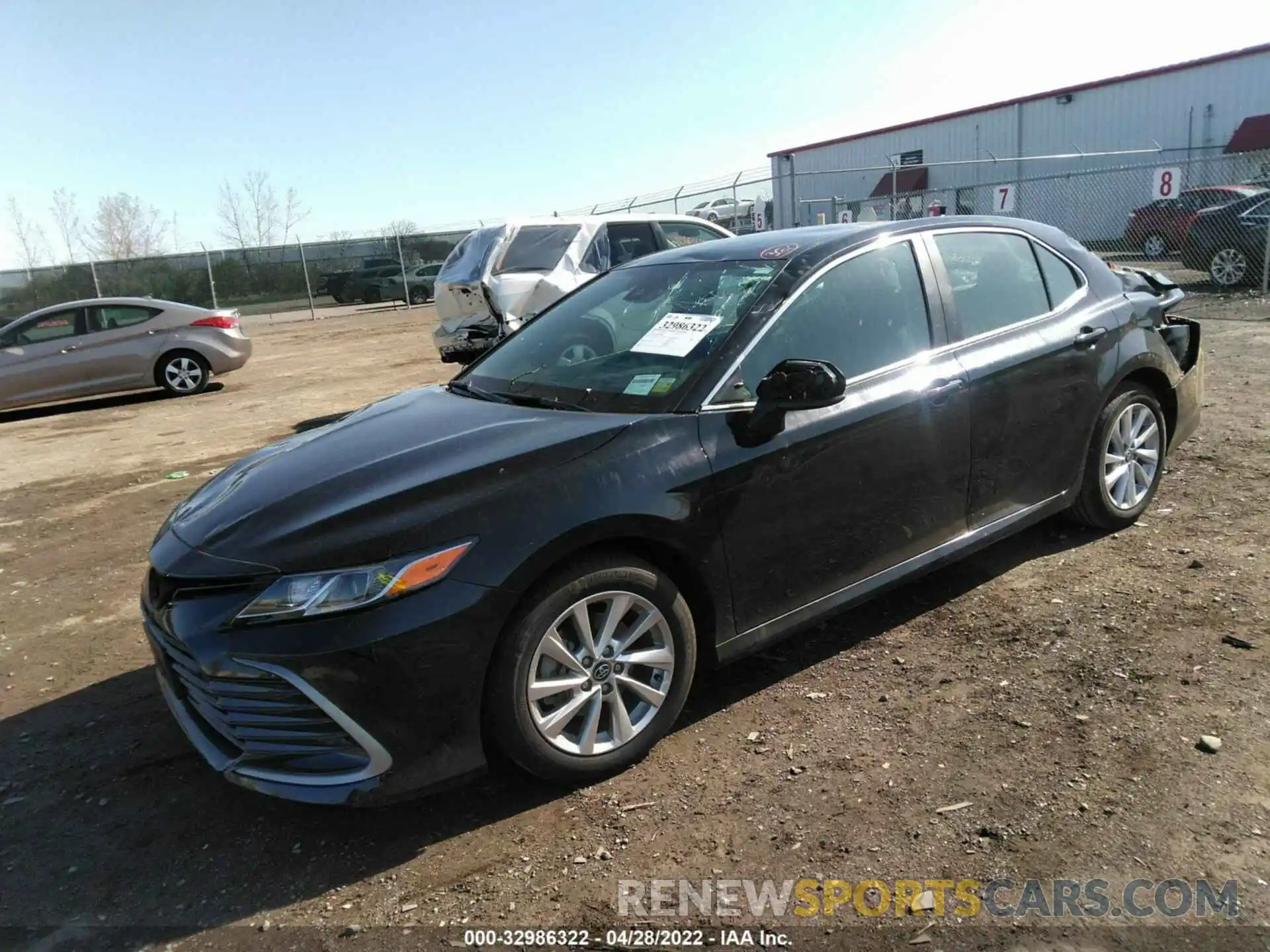 2 Photograph of a damaged car 4T1C11BK6MU022691 TOYOTA CAMRY 2021