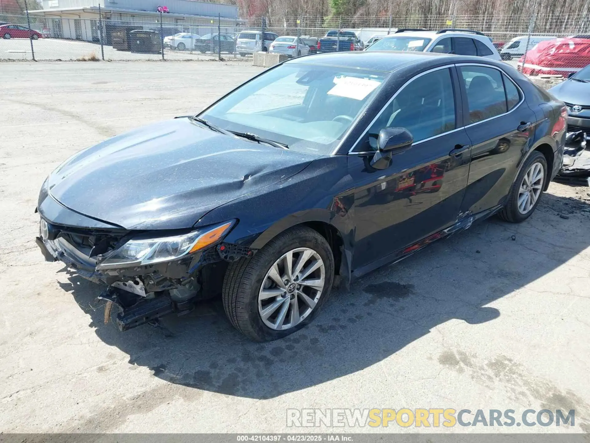 2 Photograph of a damaged car 4T1C11BK7MU030847 TOYOTA CAMRY 2021
