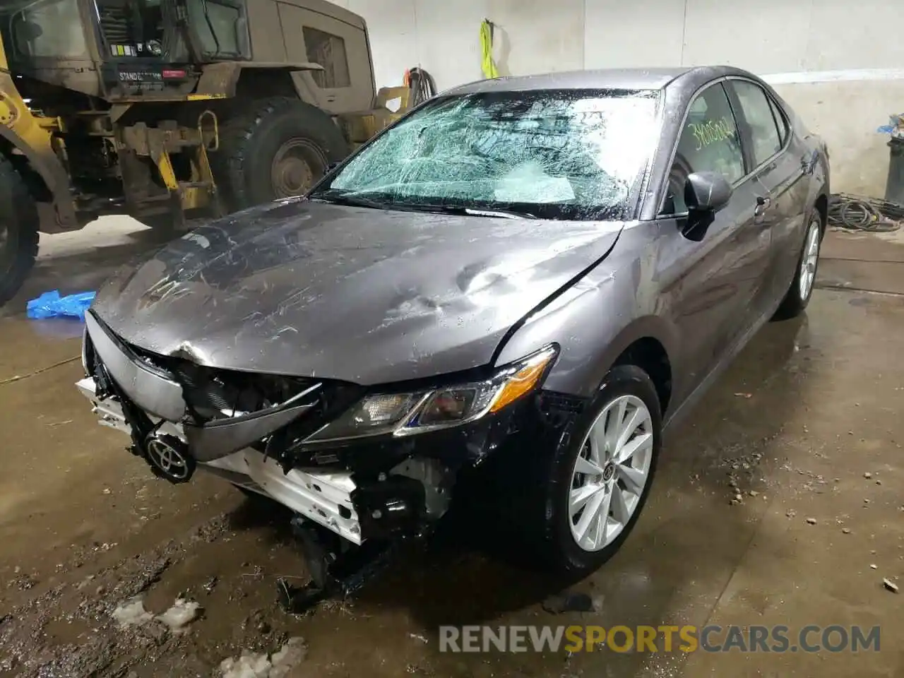 2 Photograph of a damaged car 4T1C11BK7MU033859 TOYOTA CAMRY 2021