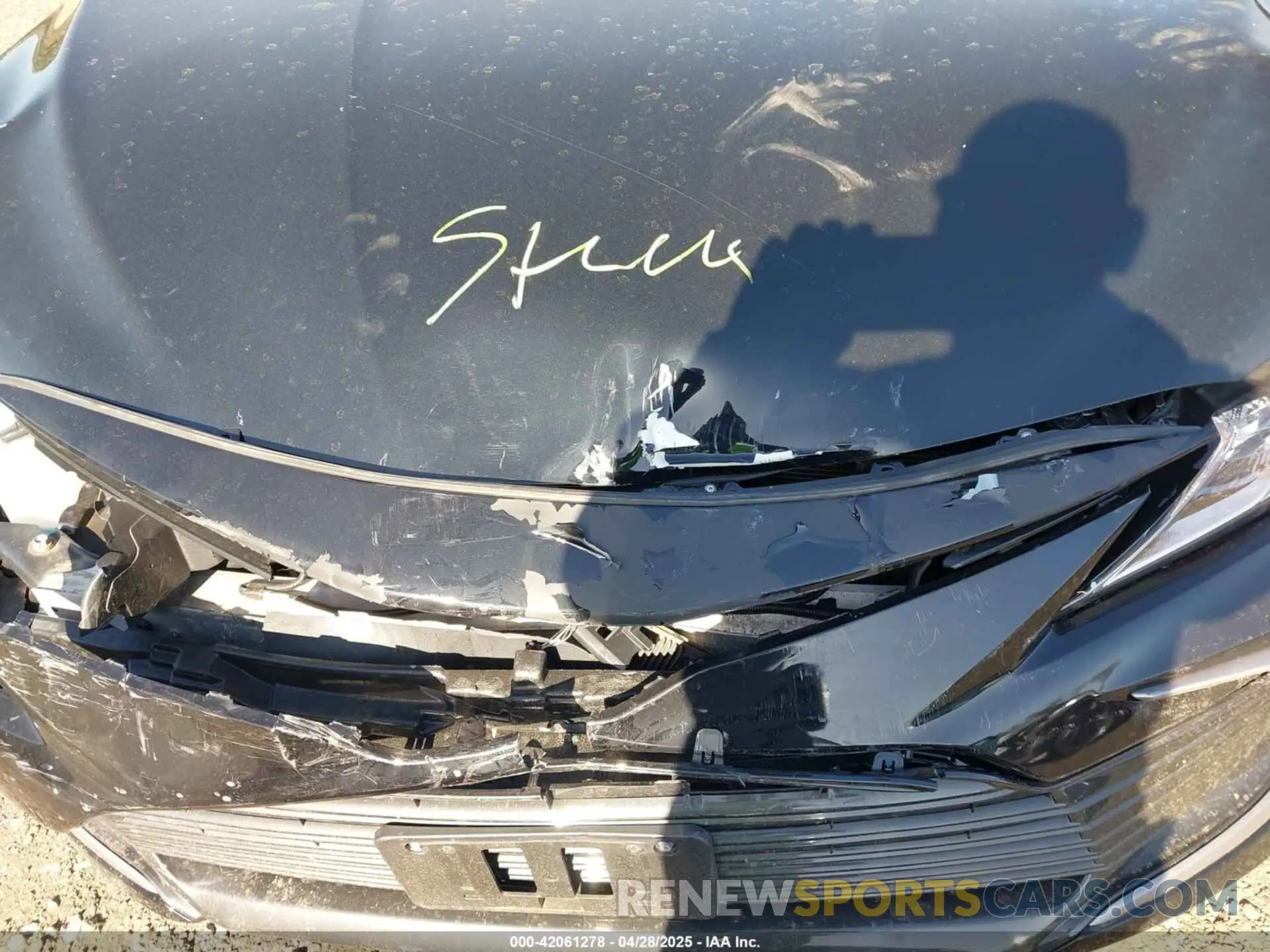 10 Photograph of a damaged car 4T1C11BK7MU034154 TOYOTA CAMRY 2021