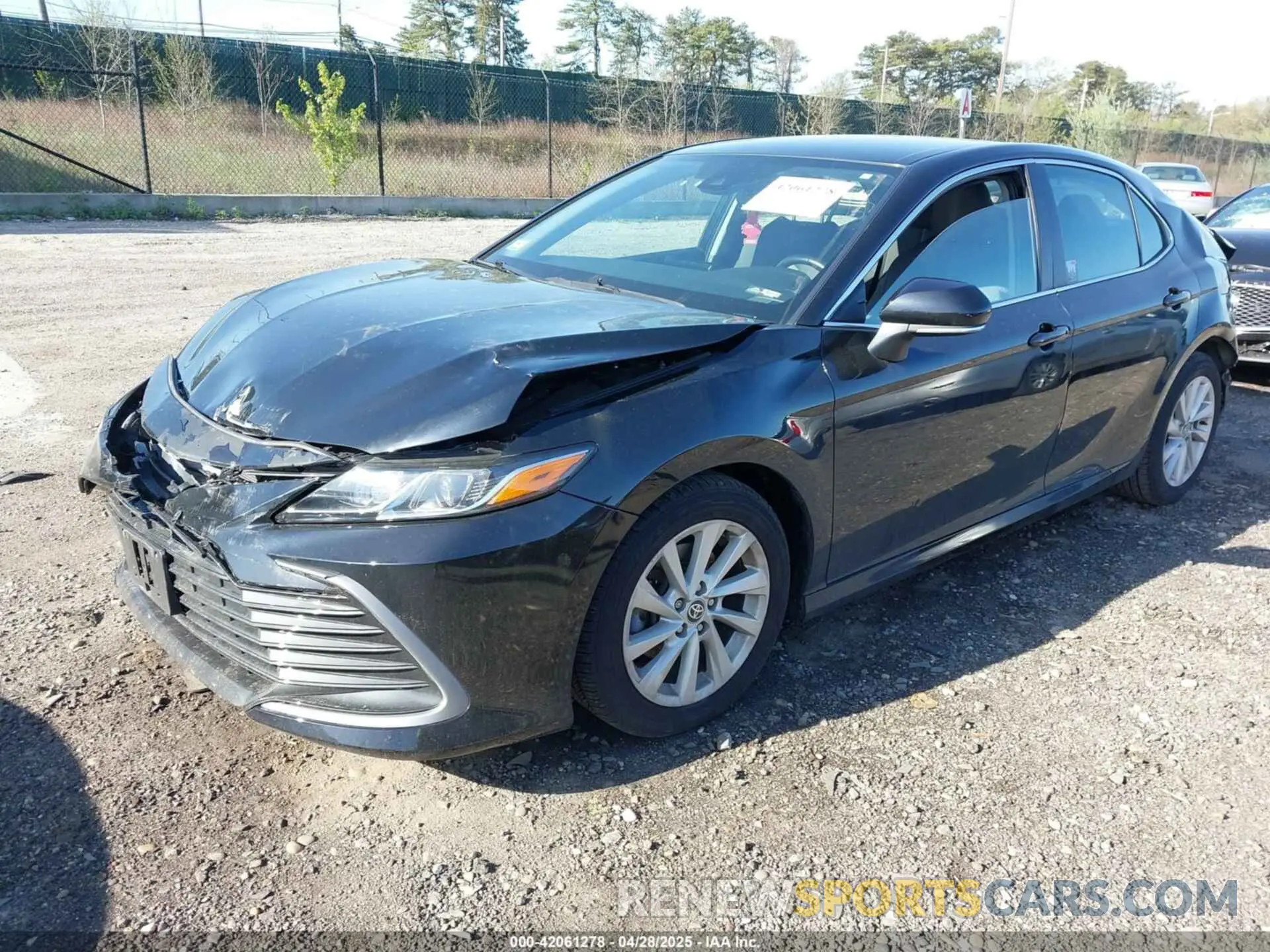 2 Photograph of a damaged car 4T1C11BK7MU034154 TOYOTA CAMRY 2021
