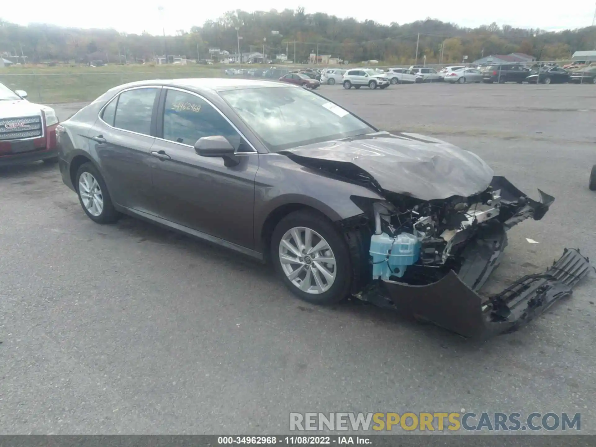 1 Photograph of a damaged car 4T1C11BK8MU034681 TOYOTA CAMRY 2021