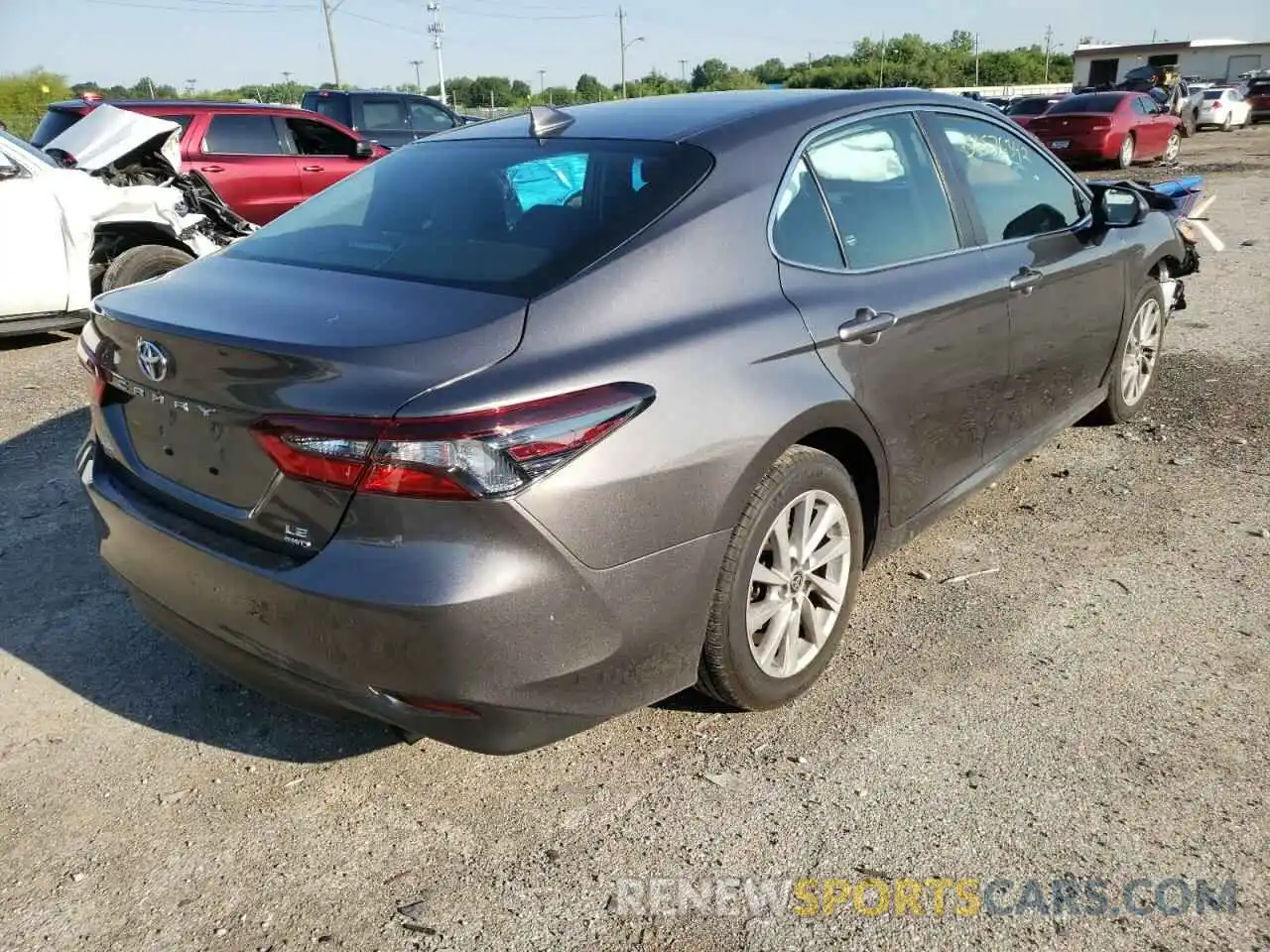 4 Photograph of a damaged car 4T1C11BK9MU020000 TOYOTA CAMRY 2021