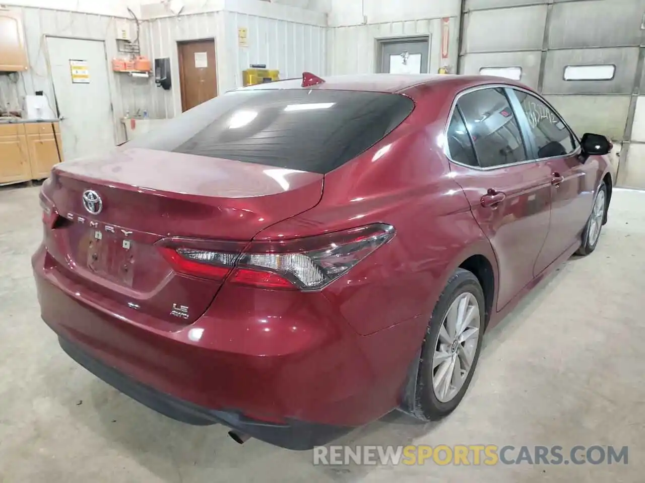 4 Photograph of a damaged car 4T1C11BK9MU020191 TOYOTA CAMRY 2021