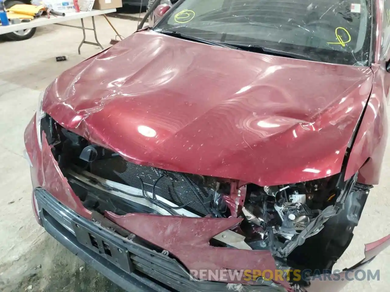 9 Photograph of a damaged car 4T1C11BK9MU020191 TOYOTA CAMRY 2021