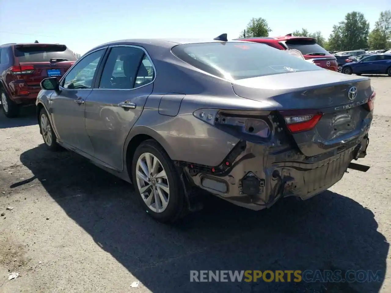 3 Photograph of a damaged car 4T1C11BK9MU026573 TOYOTA CAMRY 2021