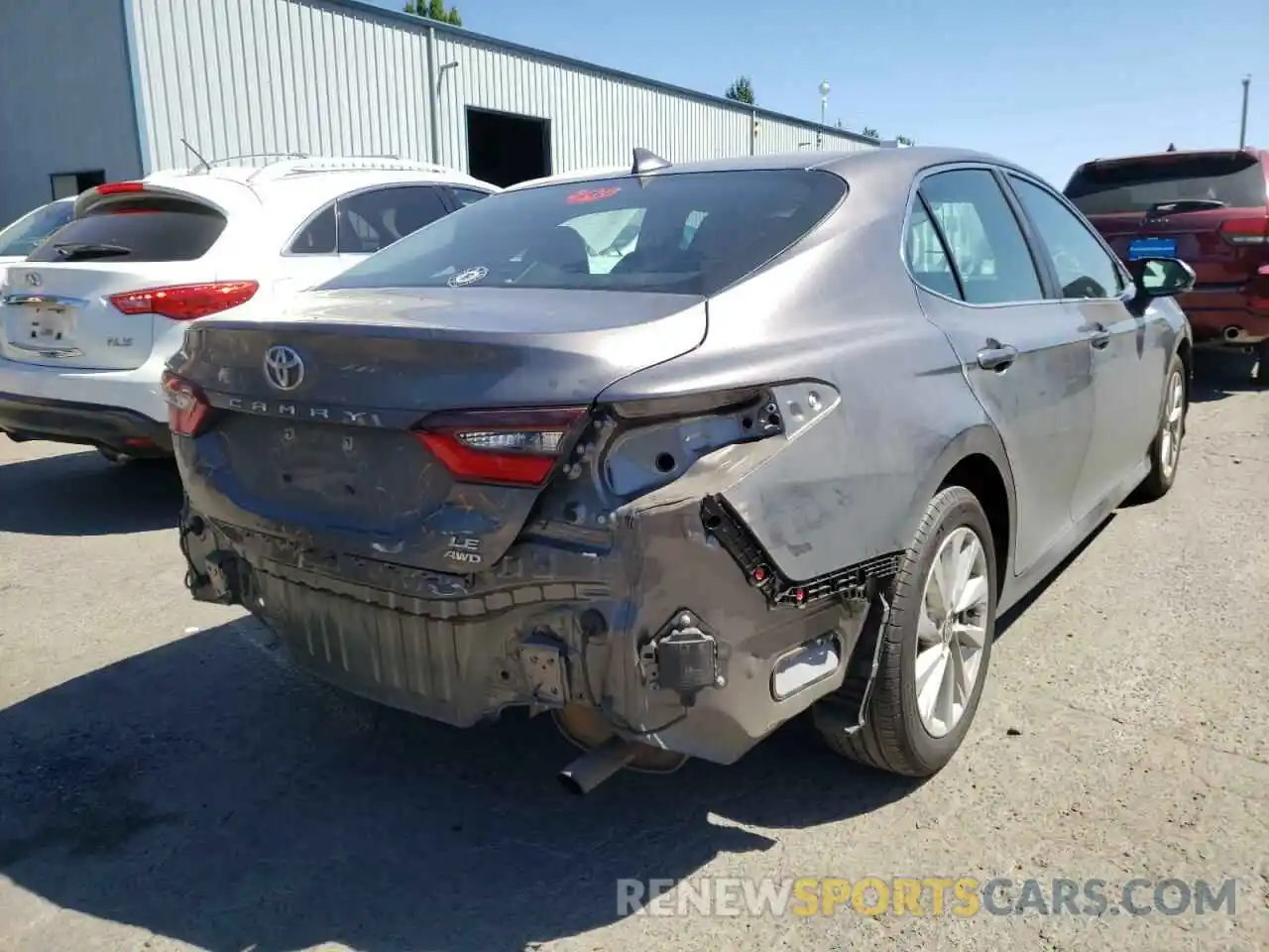 4 Photograph of a damaged car 4T1C11BK9MU026573 TOYOTA CAMRY 2021