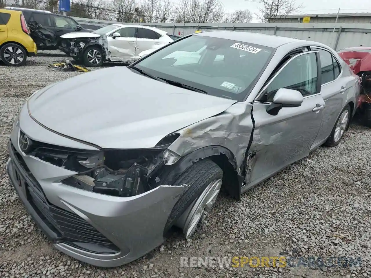 1 Photograph of a damaged car 4T1C11BK9MU040540 TOYOTA CAMRY 2021