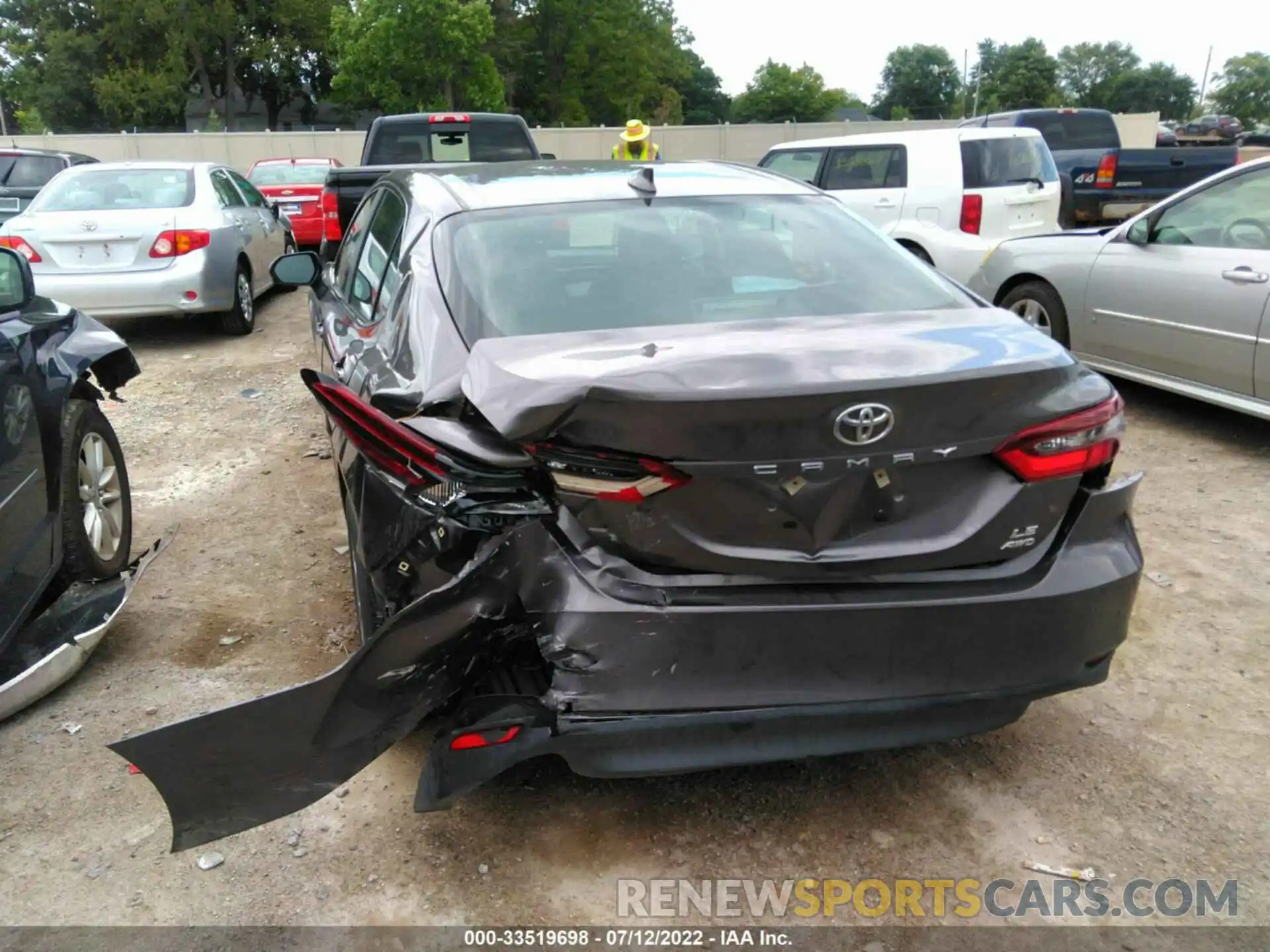 6 Photograph of a damaged car 4T1C11BK9MU043468 TOYOTA CAMRY 2021