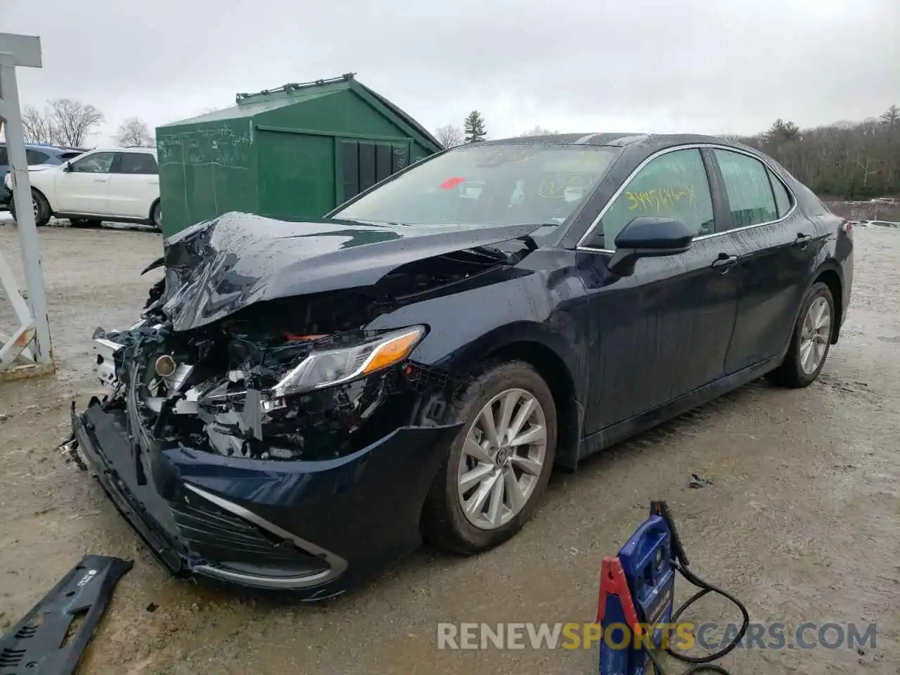 2 Photograph of a damaged car 4T1C11BK9MU047438 TOYOTA CAMRY 2021