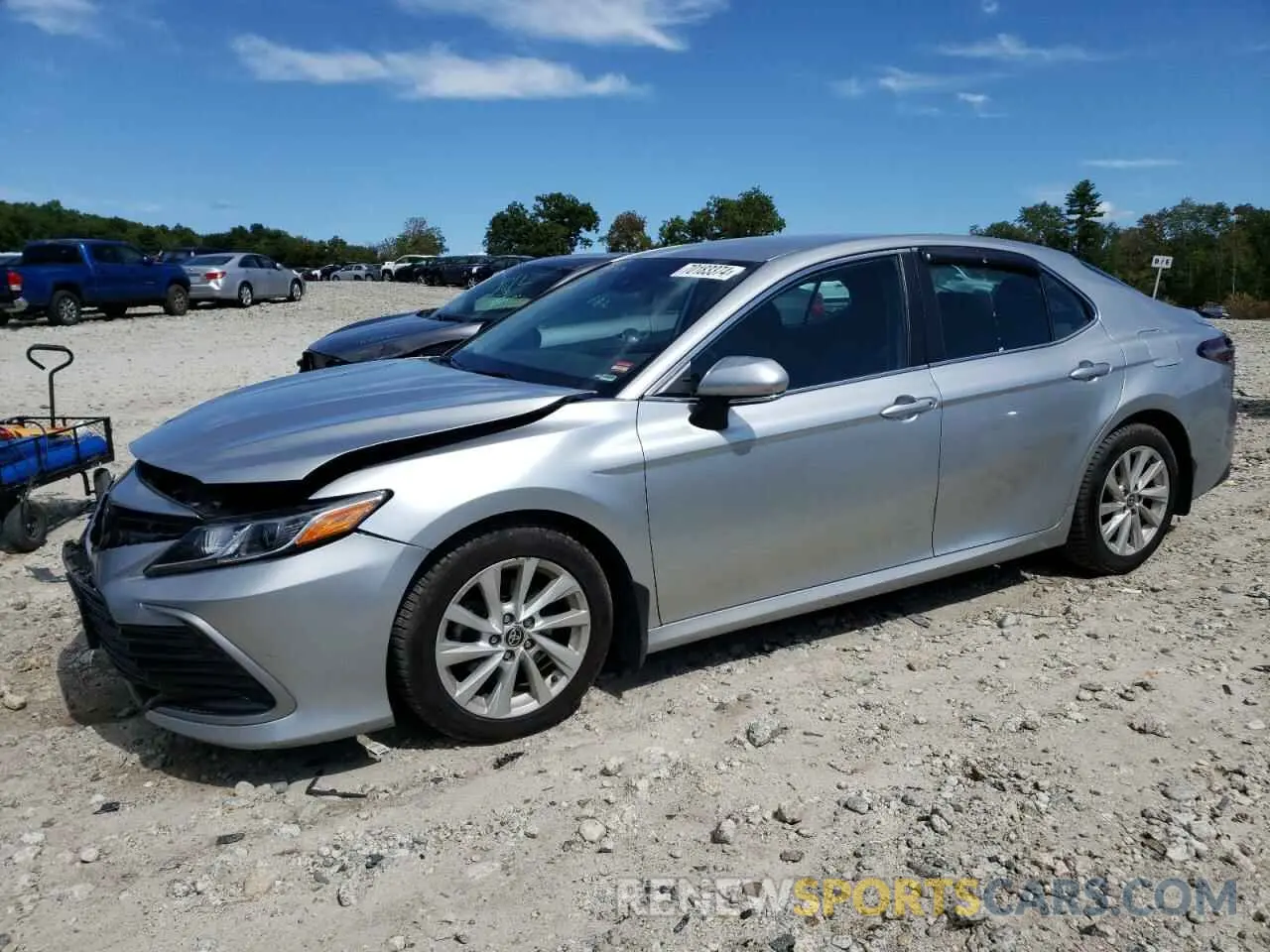 1 Photograph of a damaged car 4T1C11BKXMU036867 TOYOTA CAMRY 2021