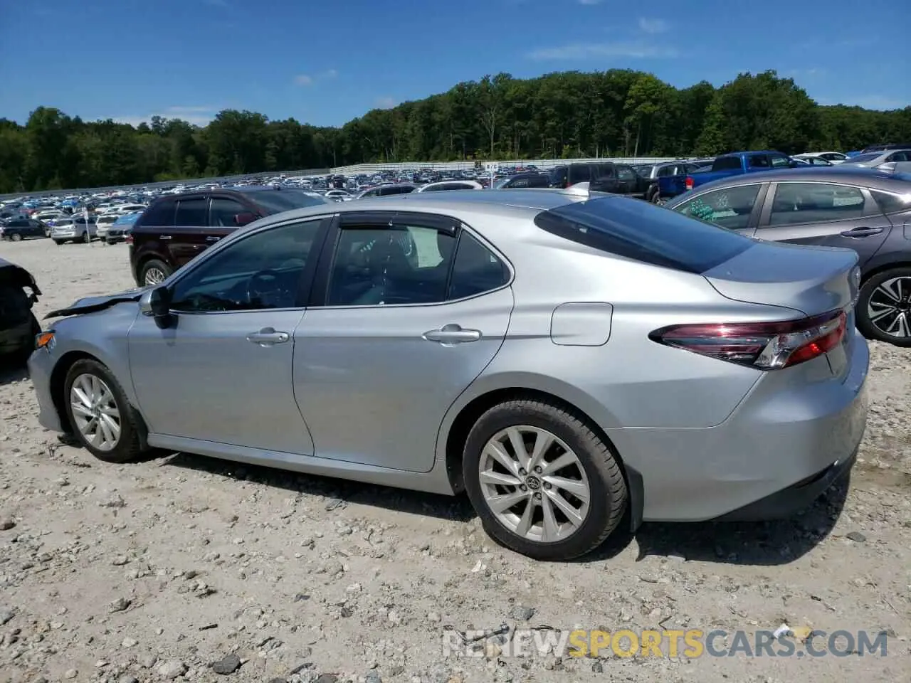 2 Photograph of a damaged car 4T1C11BKXMU036867 TOYOTA CAMRY 2021