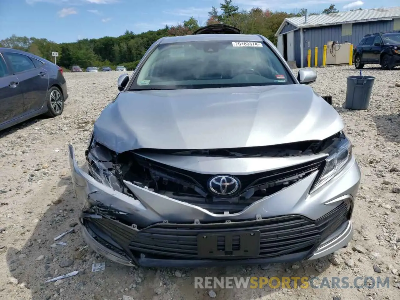 5 Photograph of a damaged car 4T1C11BKXMU036867 TOYOTA CAMRY 2021