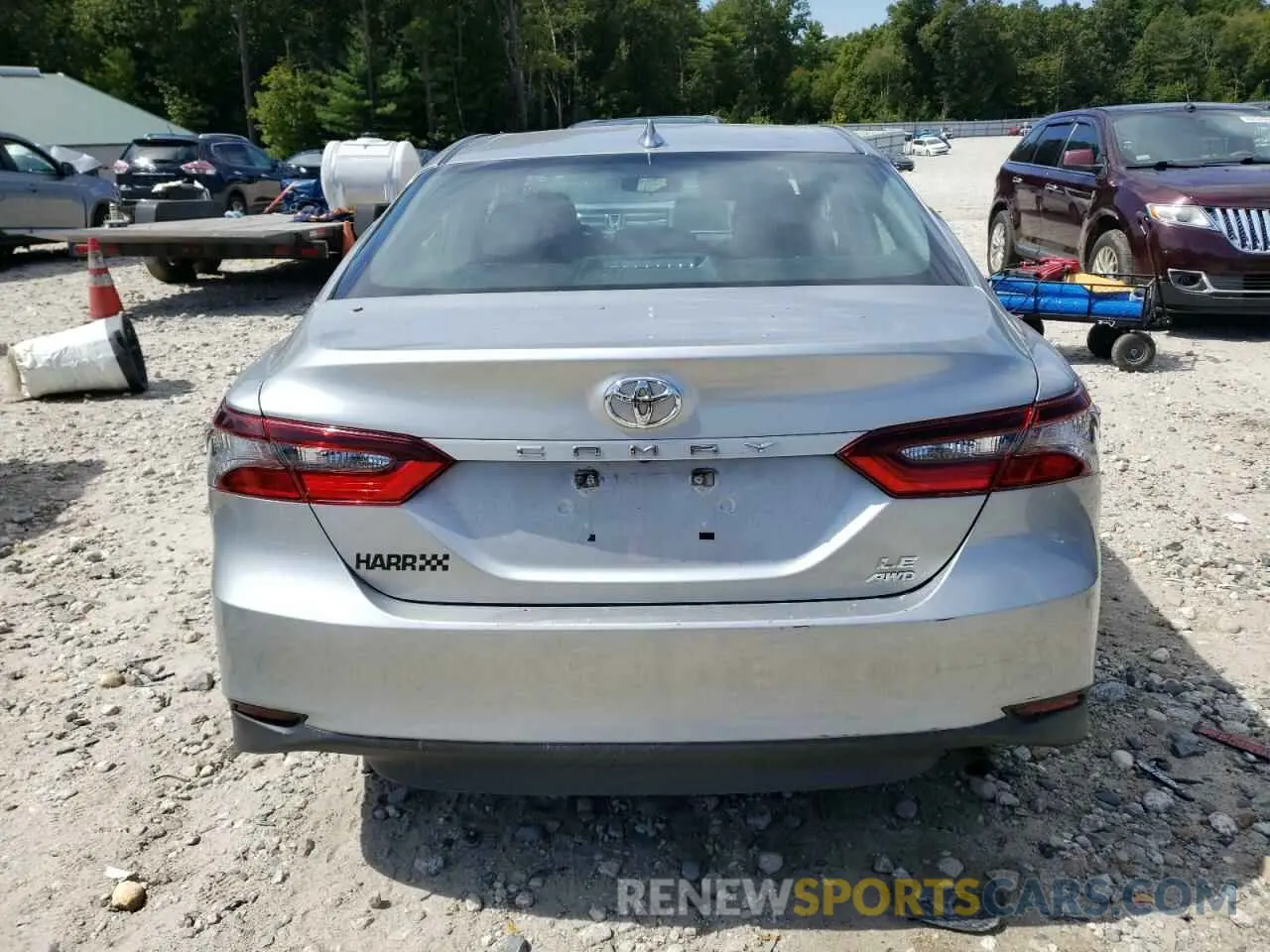 6 Photograph of a damaged car 4T1C11BKXMU036867 TOYOTA CAMRY 2021