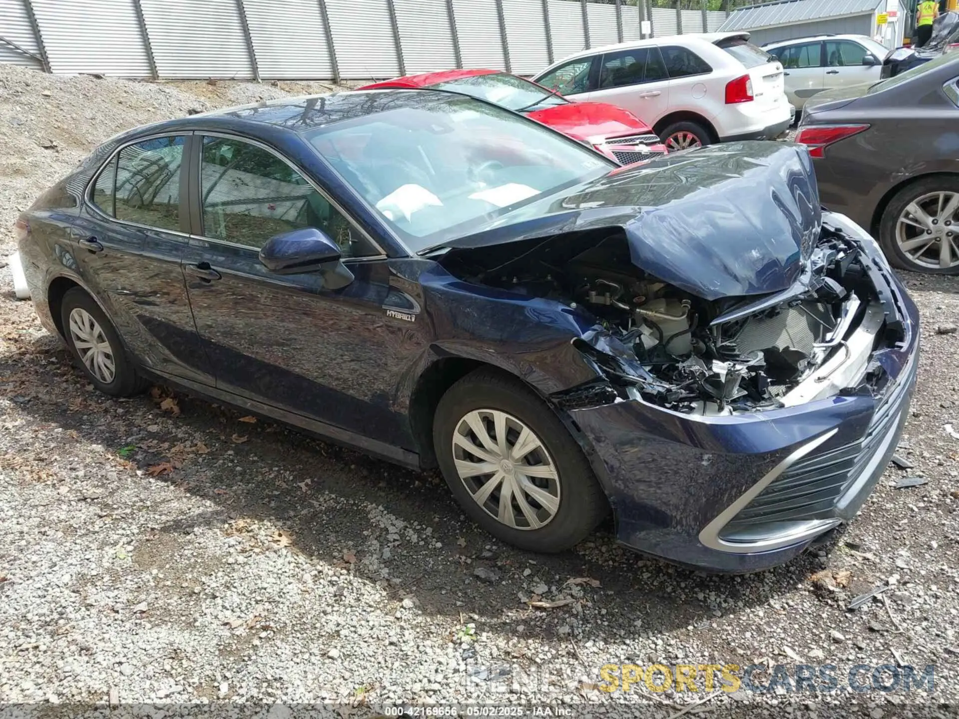 1 Photograph of a damaged car 4T1C31AK0MU031298 TOYOTA CAMRY 2021