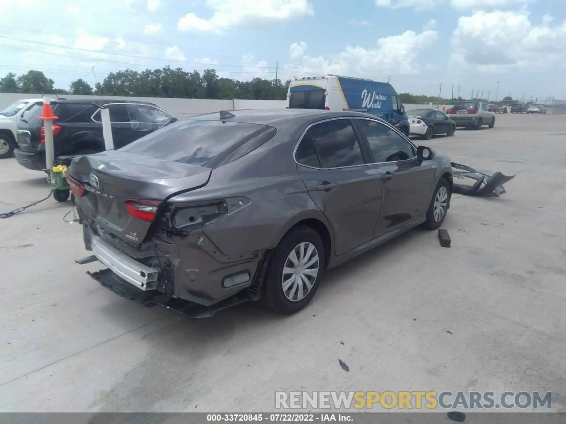 4 Photograph of a damaged car 4T1C31AK0MU549072 TOYOTA CAMRY 2021