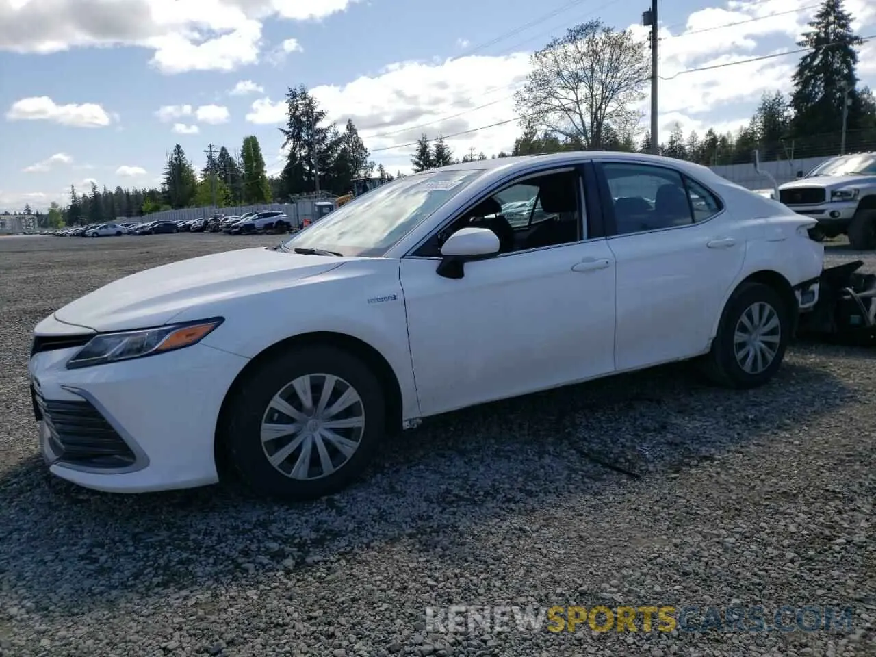 1 Photograph of a damaged car 4T1C31AK0MU563909 TOYOTA CAMRY 2021