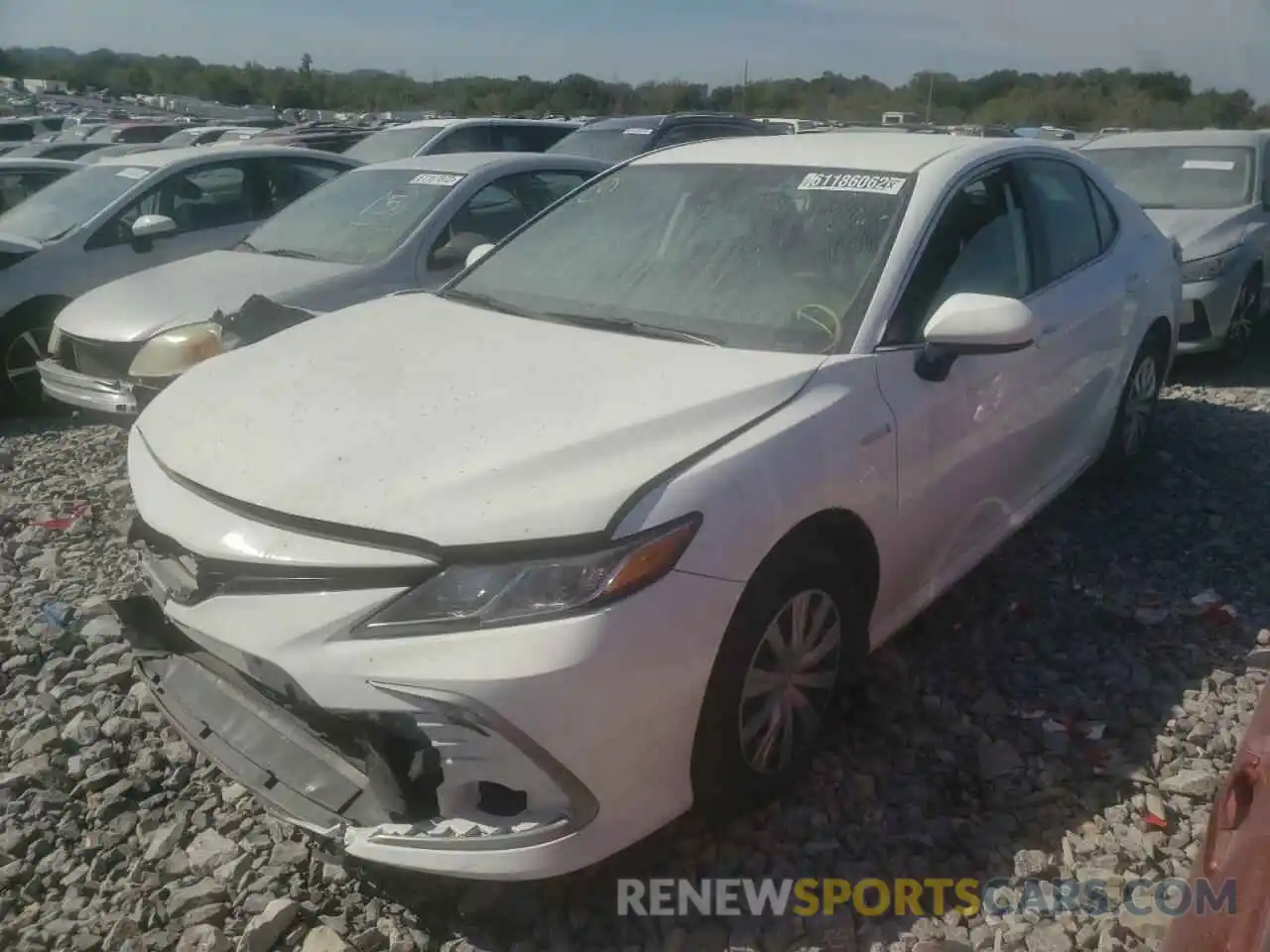 2 Photograph of a damaged car 4T1C31AK0MU564154 TOYOTA CAMRY 2021