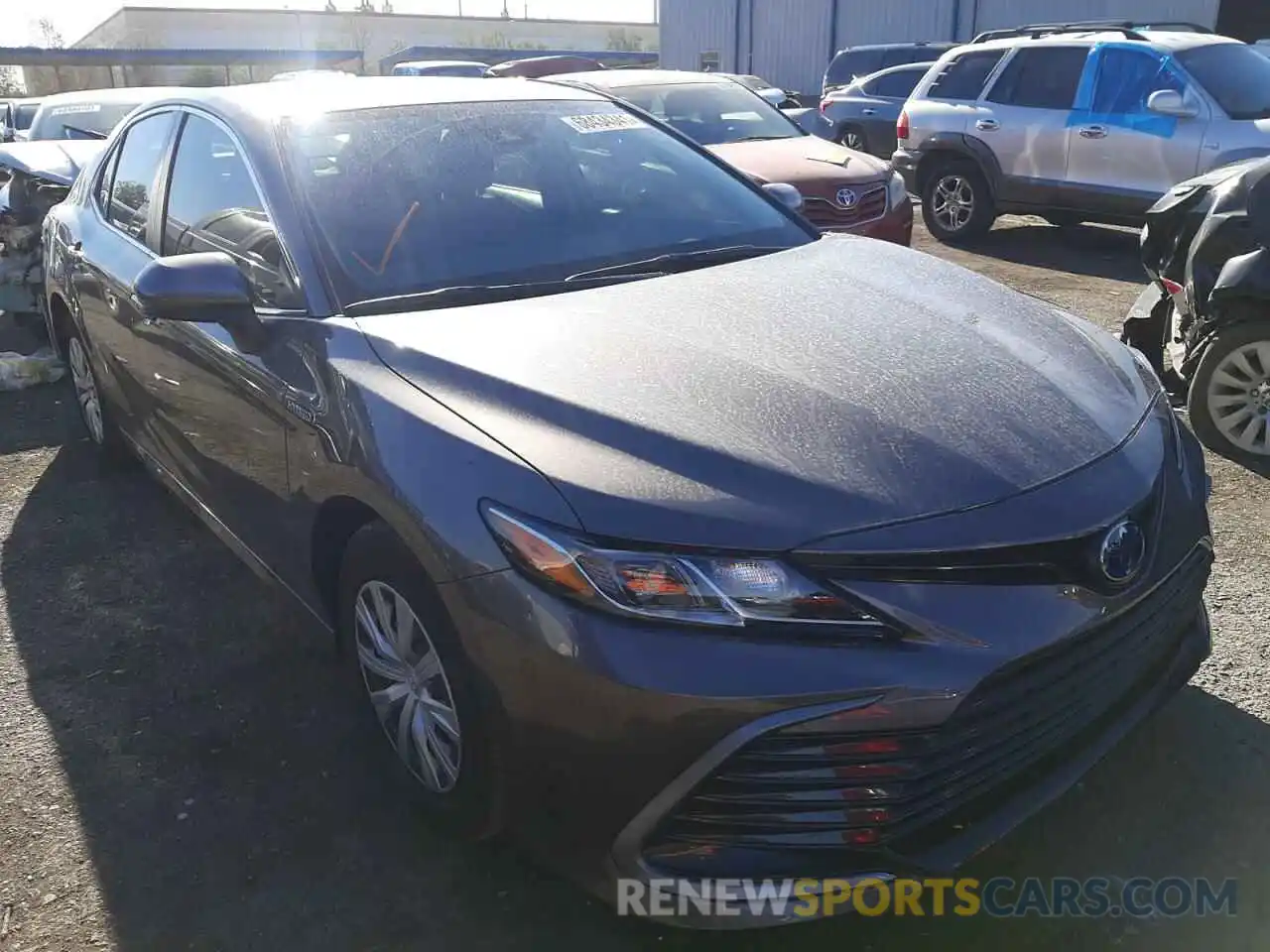 1 Photograph of a damaged car 4T1C31AK0MU565269 TOYOTA CAMRY 2021