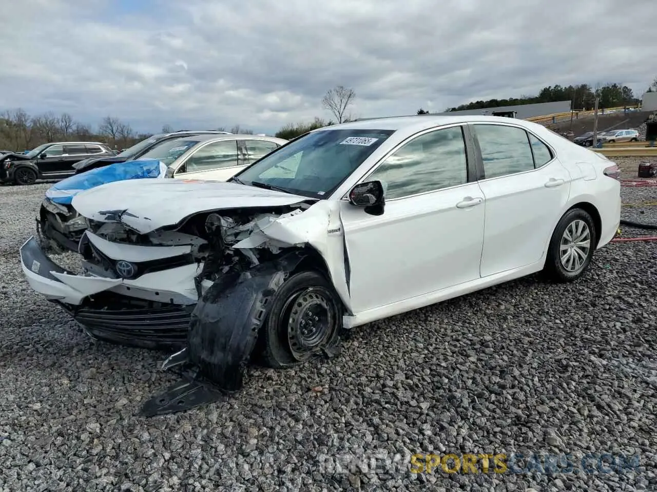 1 Photograph of a damaged car 4T1C31AK1MU559190 TOYOTA CAMRY 2021