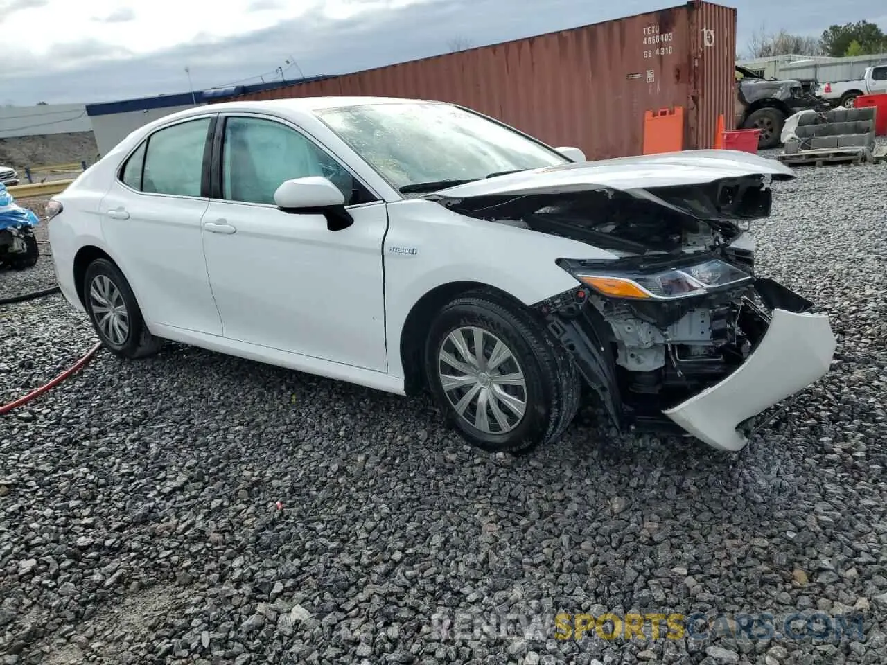 4 Photograph of a damaged car 4T1C31AK1MU559190 TOYOTA CAMRY 2021