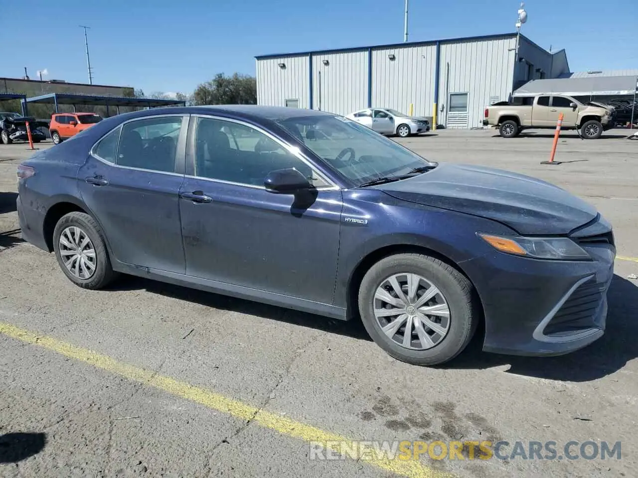 4 Photograph of a damaged car 4T1C31AK1MU559304 TOYOTA CAMRY 2021