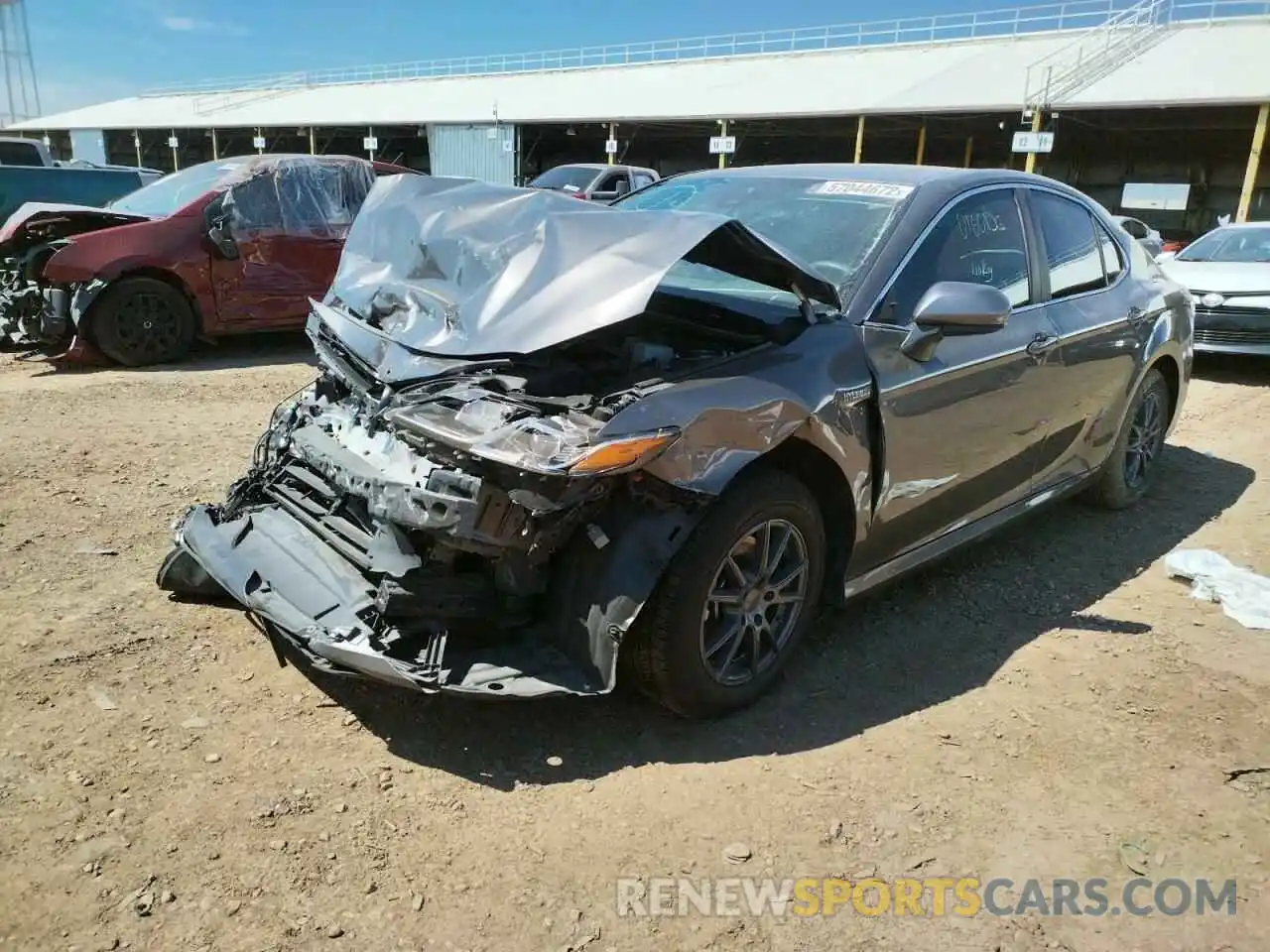 2 Photograph of a damaged car 4T1C31AK2MU549798 TOYOTA CAMRY 2021