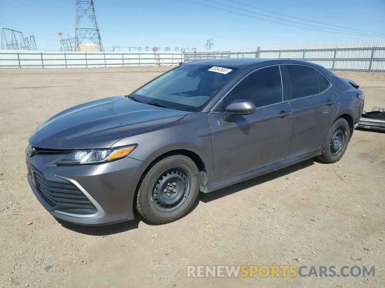 1 Photograph of a damaged car 4T1C31AK2MU553138 TOYOTA CAMRY 2021