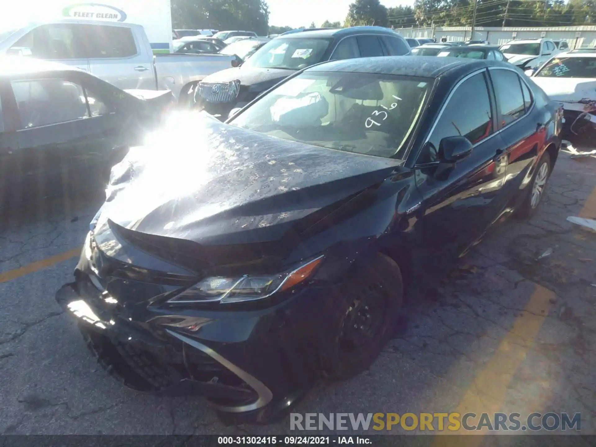 2 Photograph of a damaged car 4T1C31AK2MU559361 TOYOTA CAMRY 2021