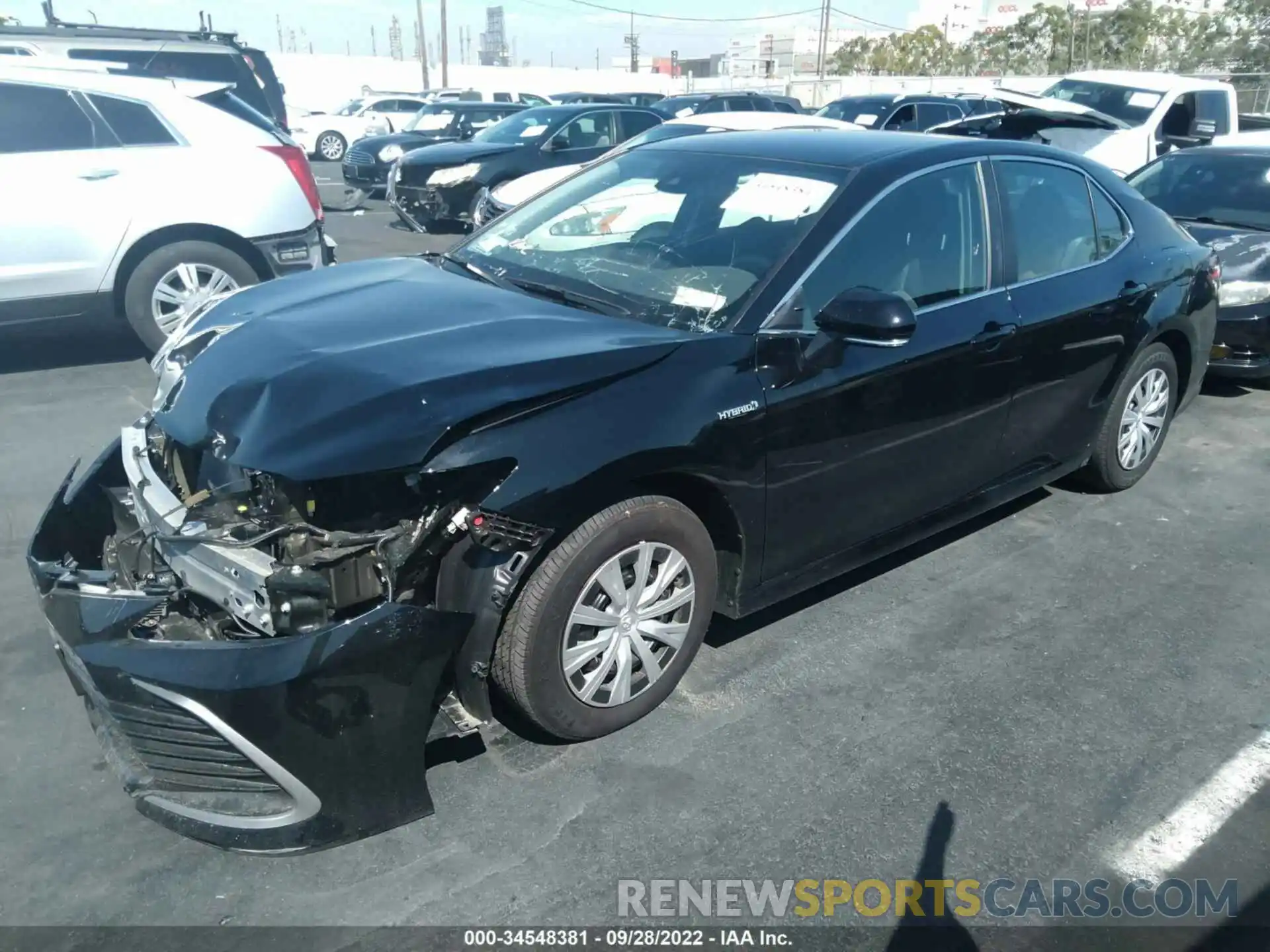 2 Photograph of a damaged car 4T1C31AK2MU562633 TOYOTA CAMRY 2021