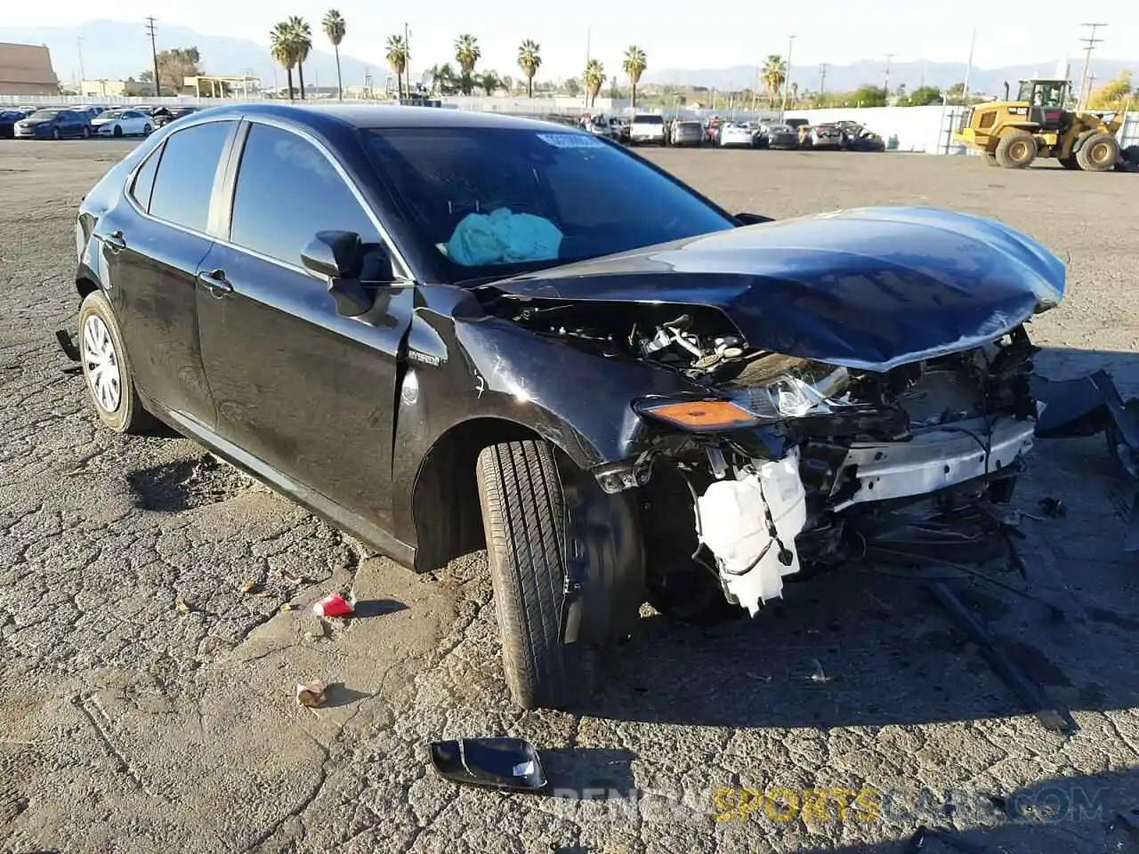 1 Photograph of a damaged car 4T1C31AK3MU022398 TOYOTA CAMRY 2021