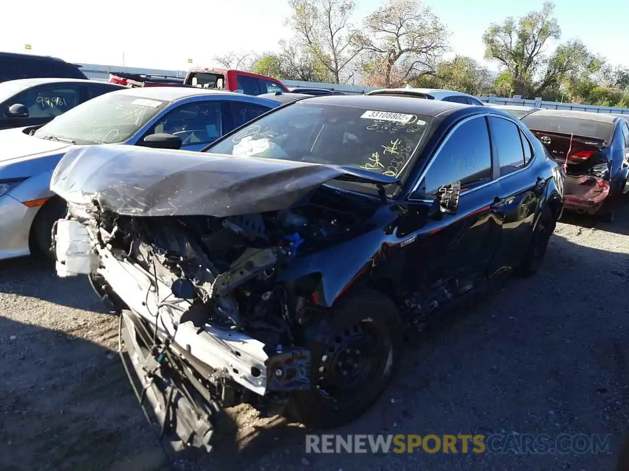 2 Photograph of a damaged car 4T1C31AK3MU022398 TOYOTA CAMRY 2021