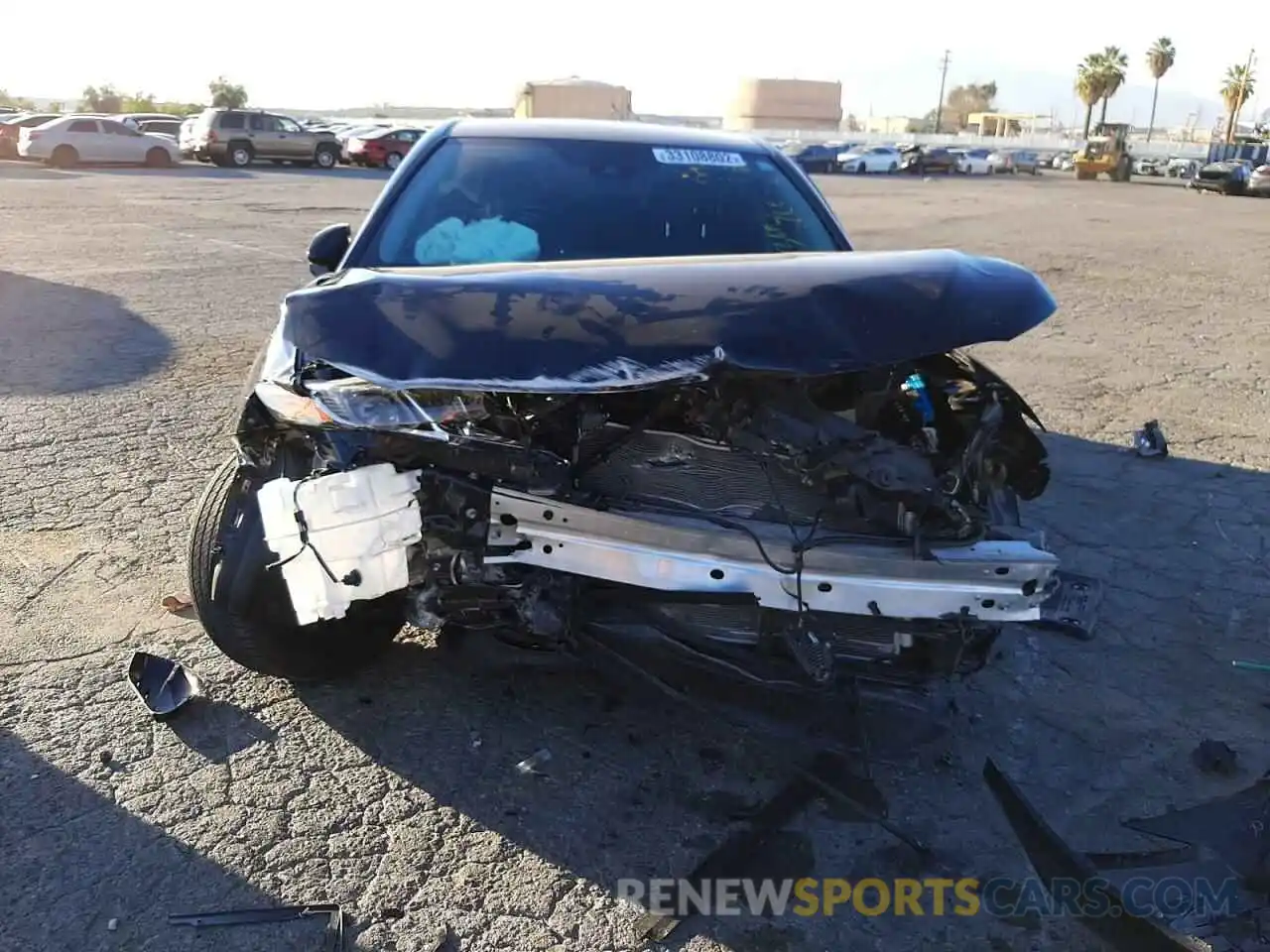 9 Photograph of a damaged car 4T1C31AK3MU022398 TOYOTA CAMRY 2021