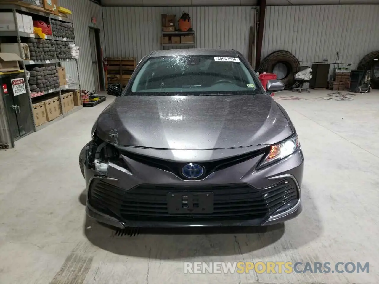 5 Photograph of a damaged car 4T1C31AK3MU022496 TOYOTA CAMRY 2021