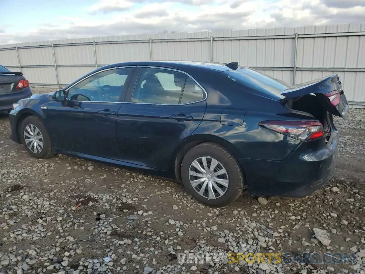 2 Photograph of a damaged car 4T1C31AK3MU027360 TOYOTA CAMRY 2021