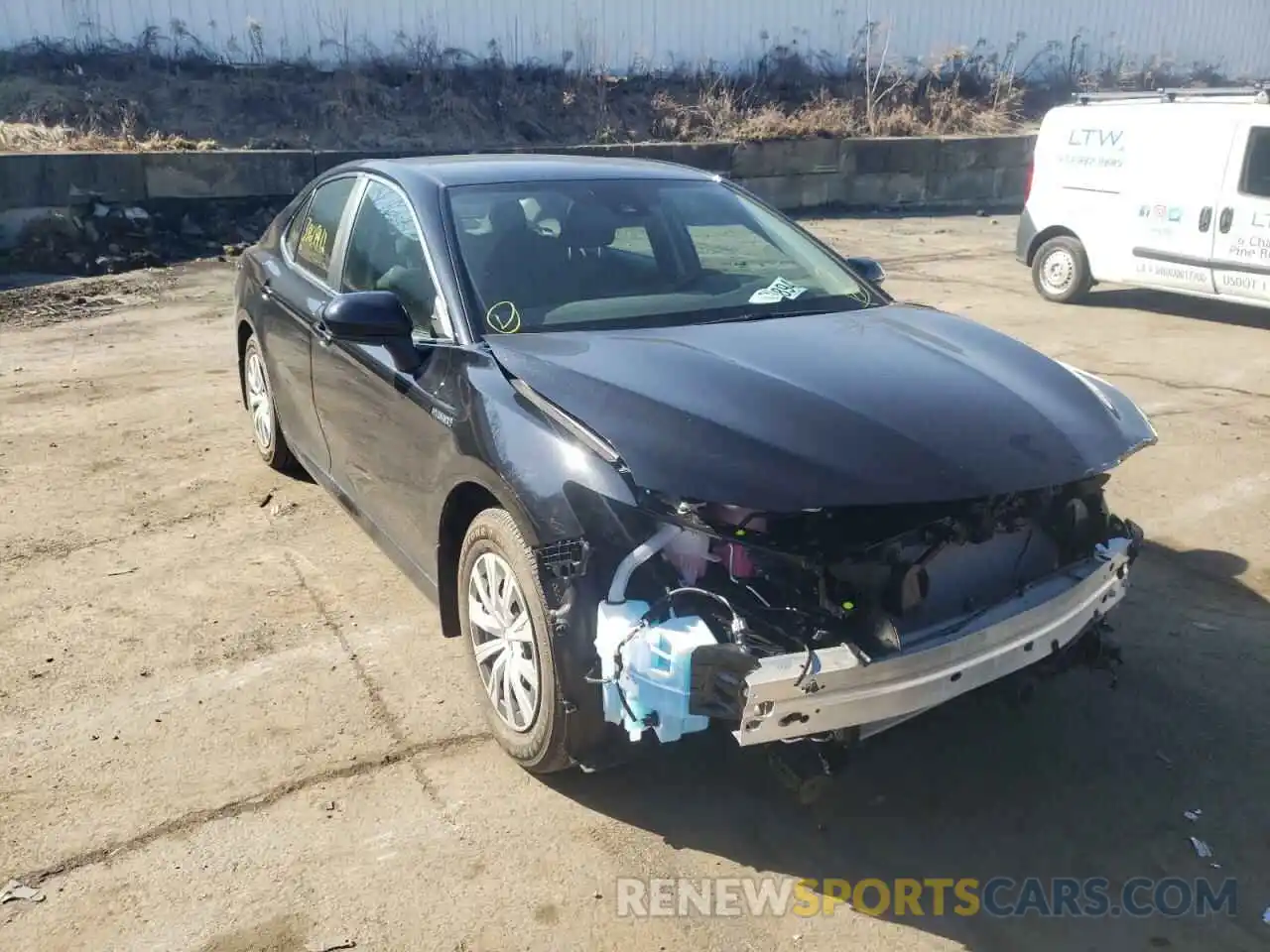 1 Photograph of a damaged car 4T1C31AK3MU549891 TOYOTA CAMRY 2021