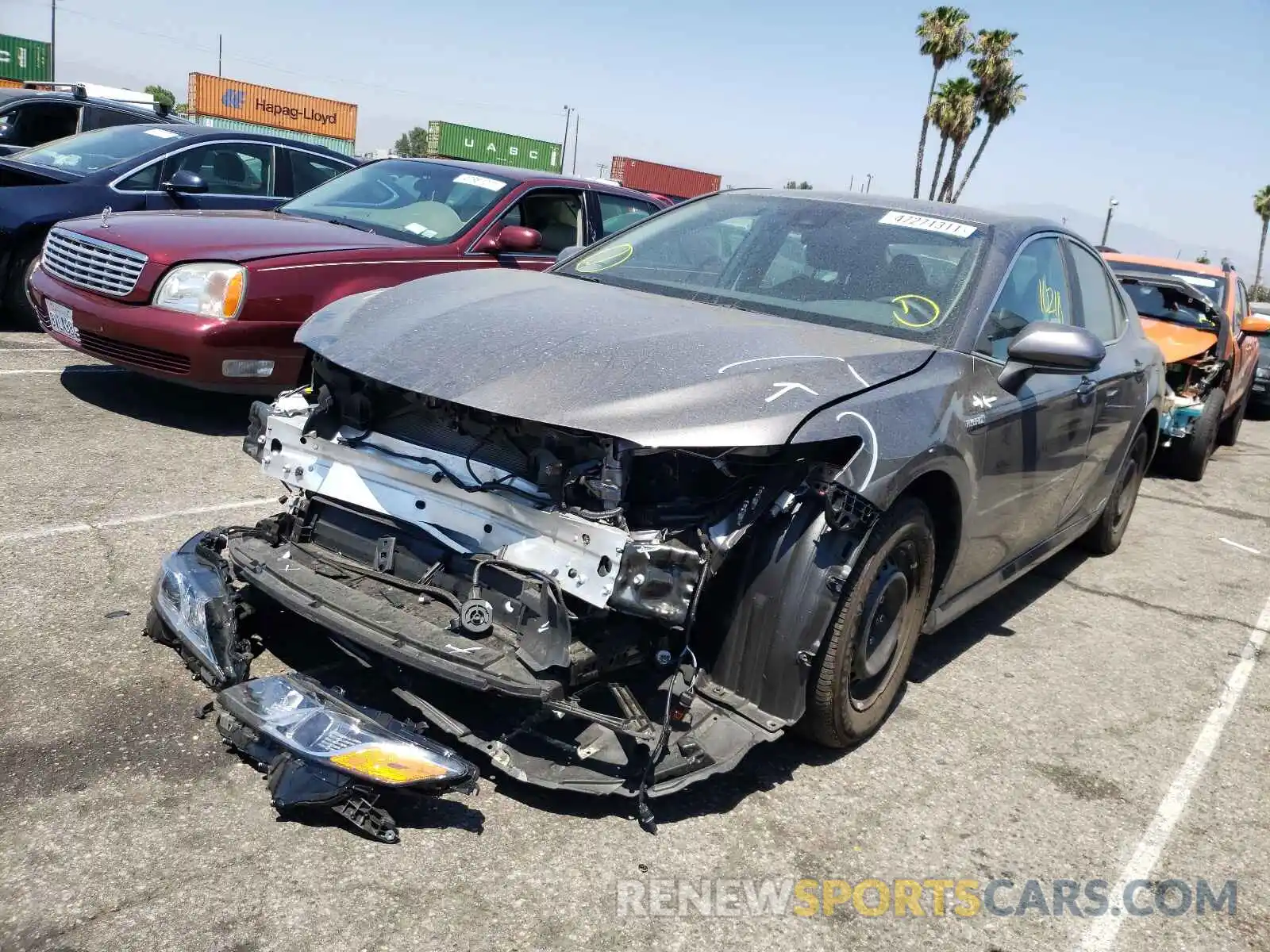 2 Photograph of a damaged car 4T1C31AK3MU550197 TOYOTA CAMRY 2021