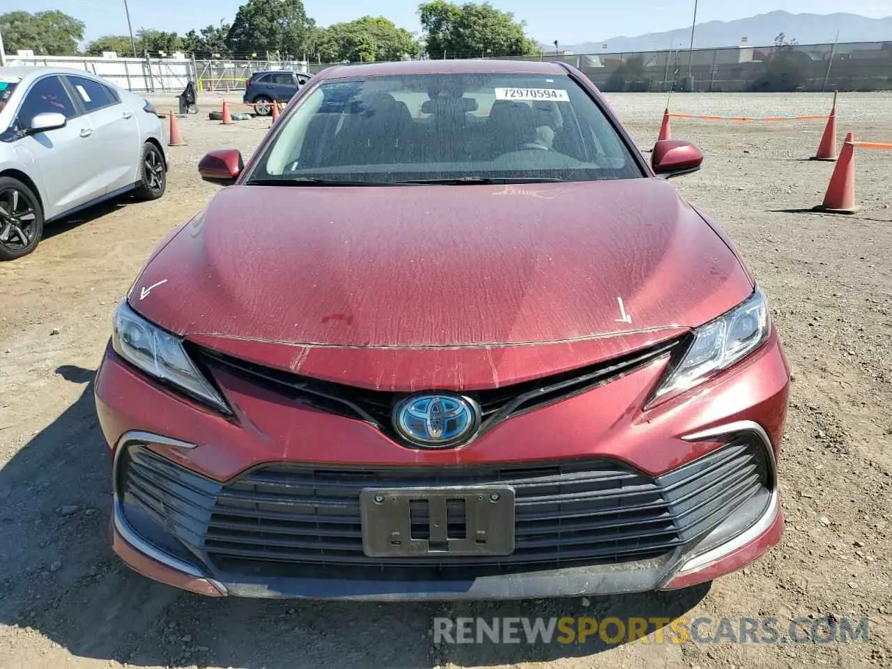 5 Photograph of a damaged car 4T1C31AK3MU556968 TOYOTA CAMRY 2021