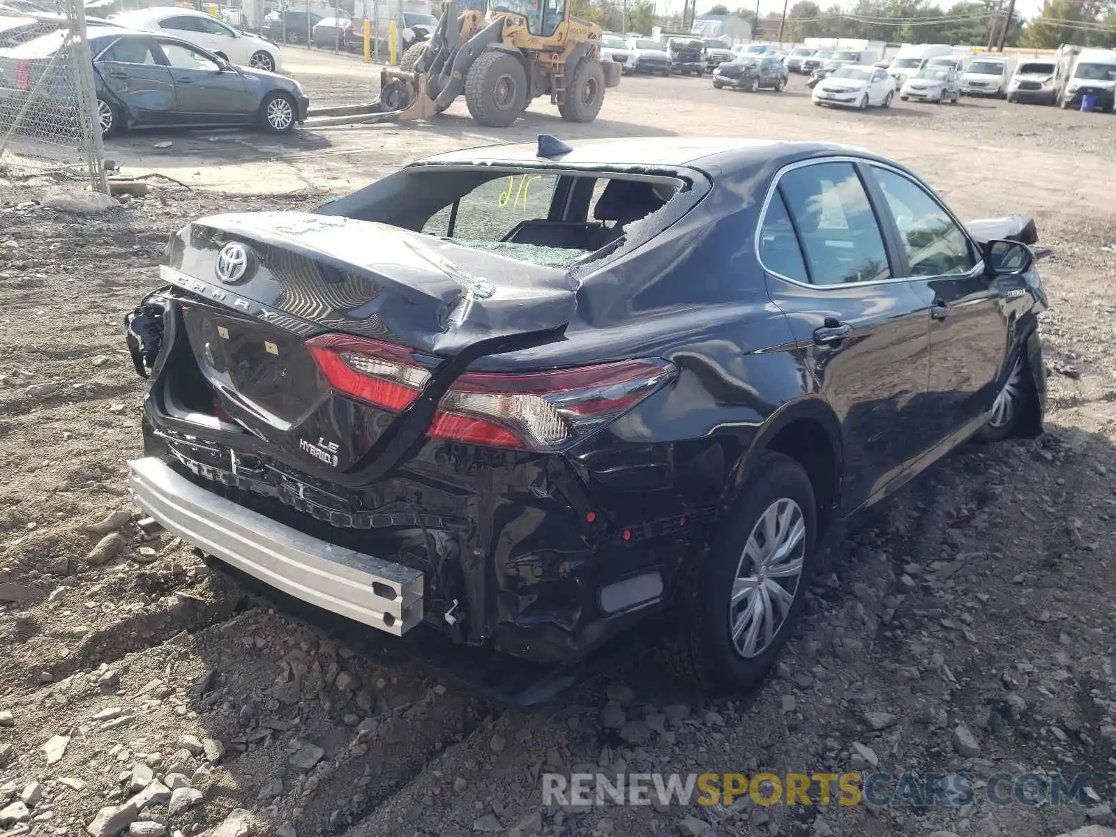 4 Photograph of a damaged car 4T1C31AK3MU559434 TOYOTA CAMRY 2021