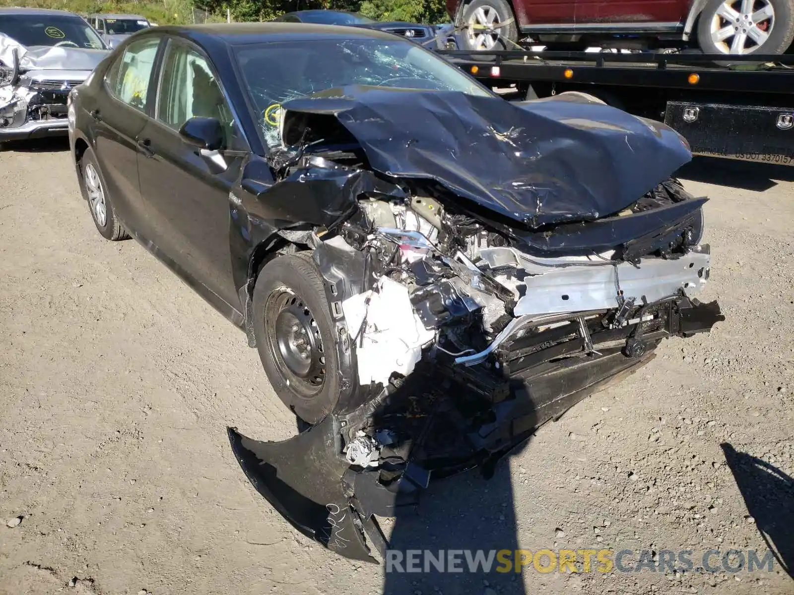 1 Photograph of a damaged car 4T1C31AK3MU562754 TOYOTA CAMRY 2021