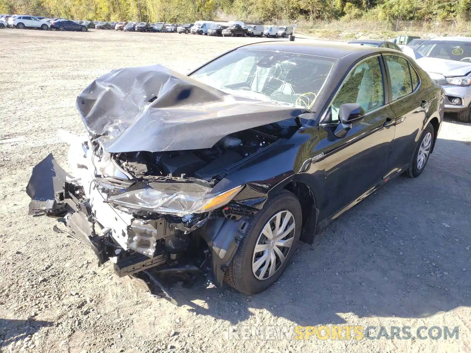 2 Photograph of a damaged car 4T1C31AK3MU562754 TOYOTA CAMRY 2021