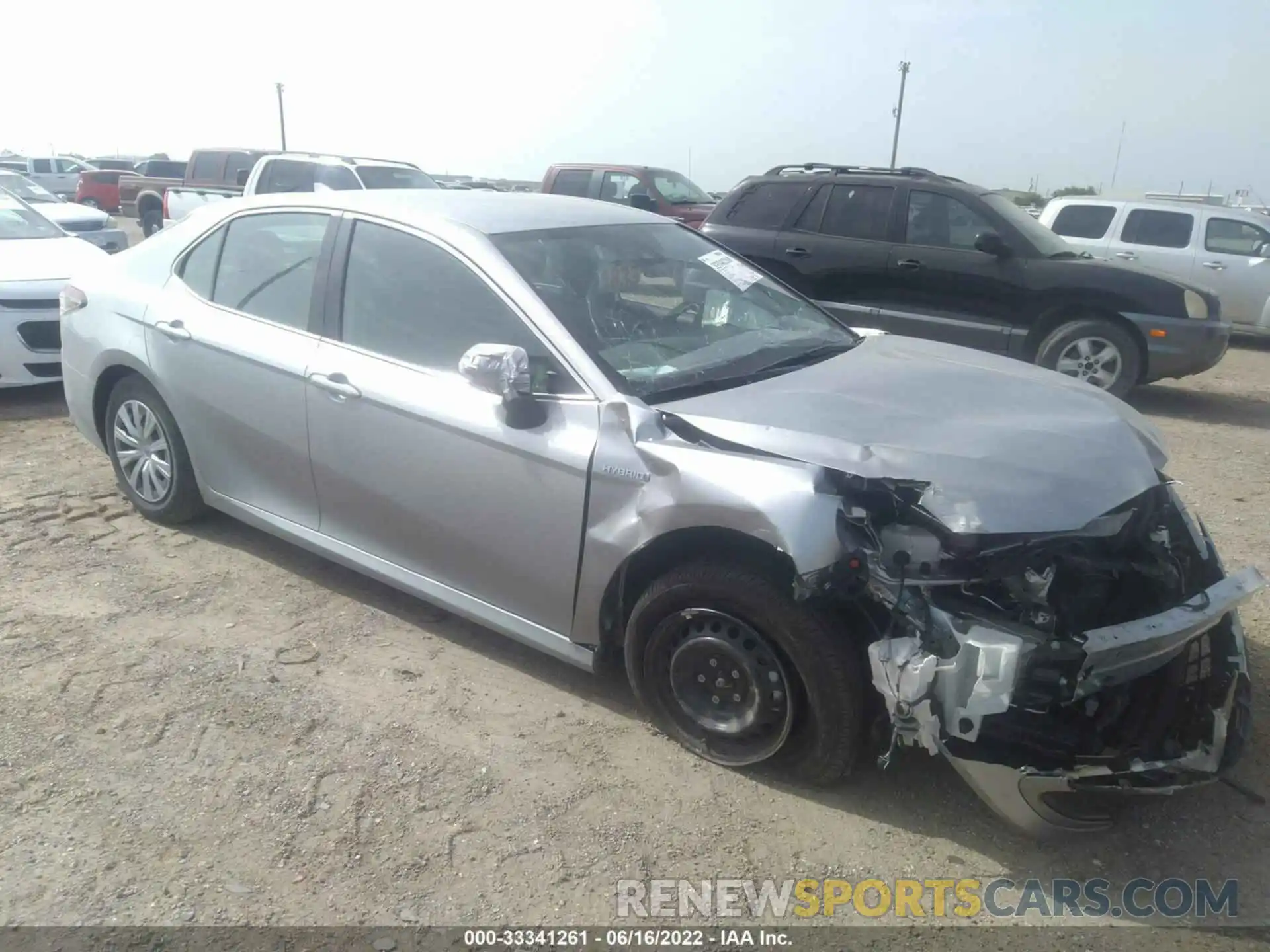 1 Photograph of a damaged car 4T1C31AK4MU549527 TOYOTA CAMRY 2021