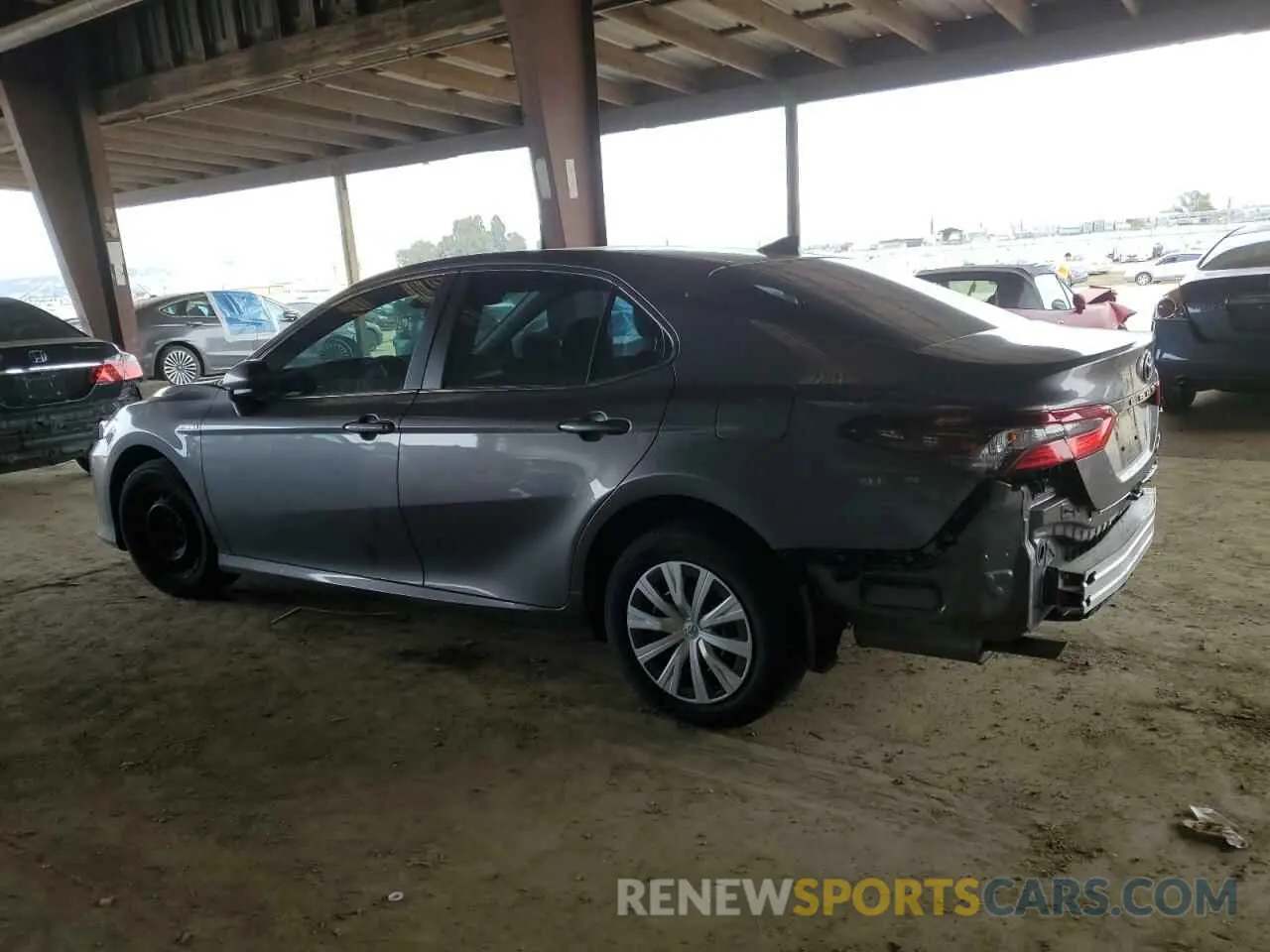 2 Photograph of a damaged car 4T1C31AK4MU553447 TOYOTA CAMRY 2021