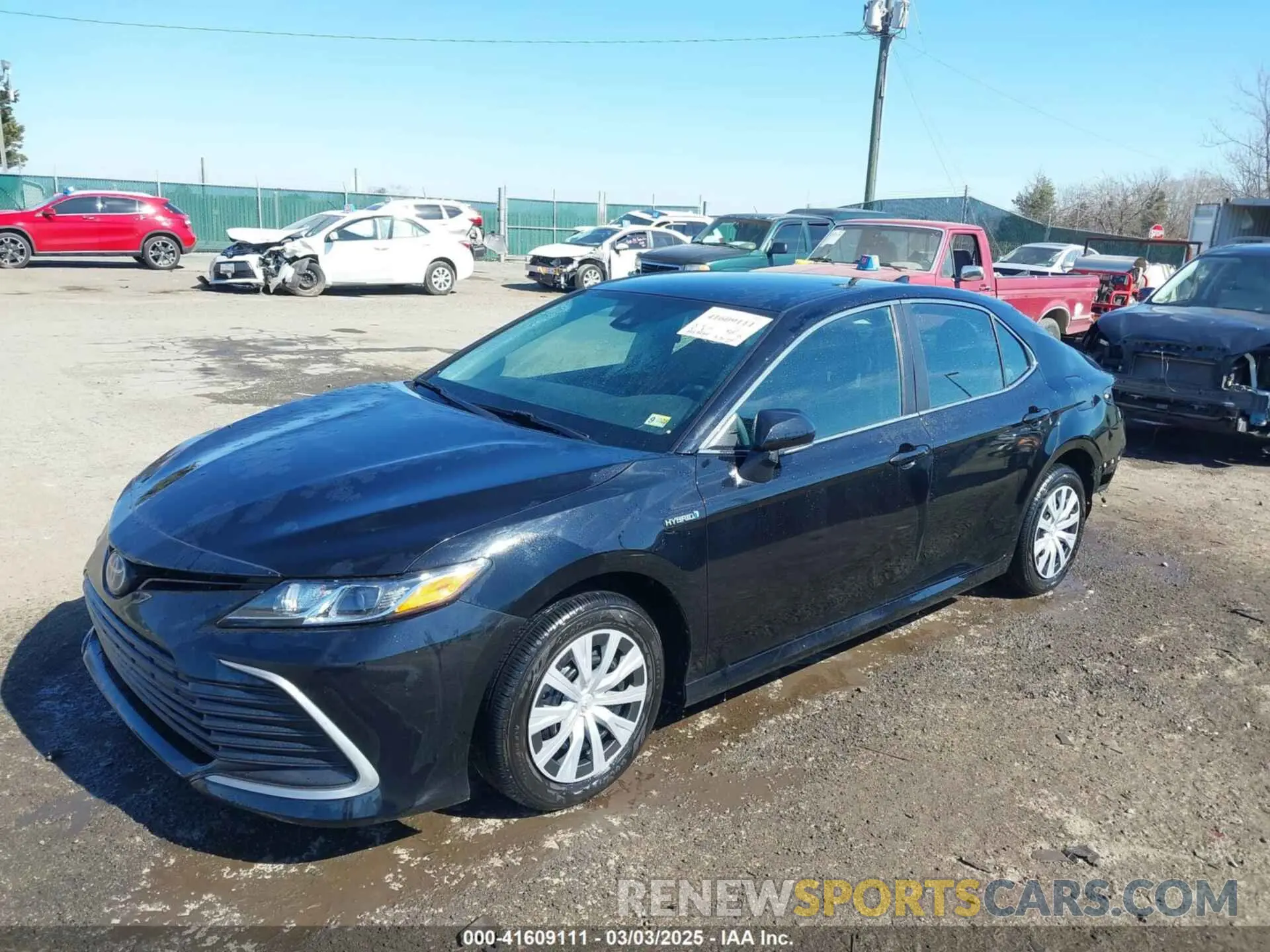 2 Photograph of a damaged car 4T1C31AK4MU553612 TOYOTA CAMRY 2021