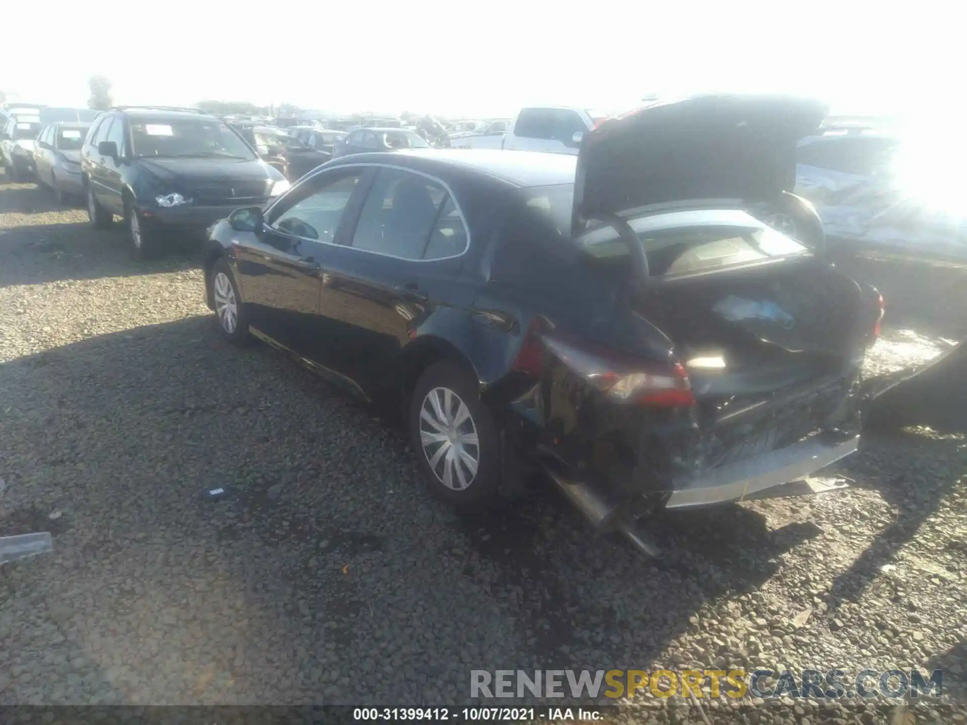 3 Photograph of a damaged car 4T1C31AK4MU554534 TOYOTA CAMRY 2021