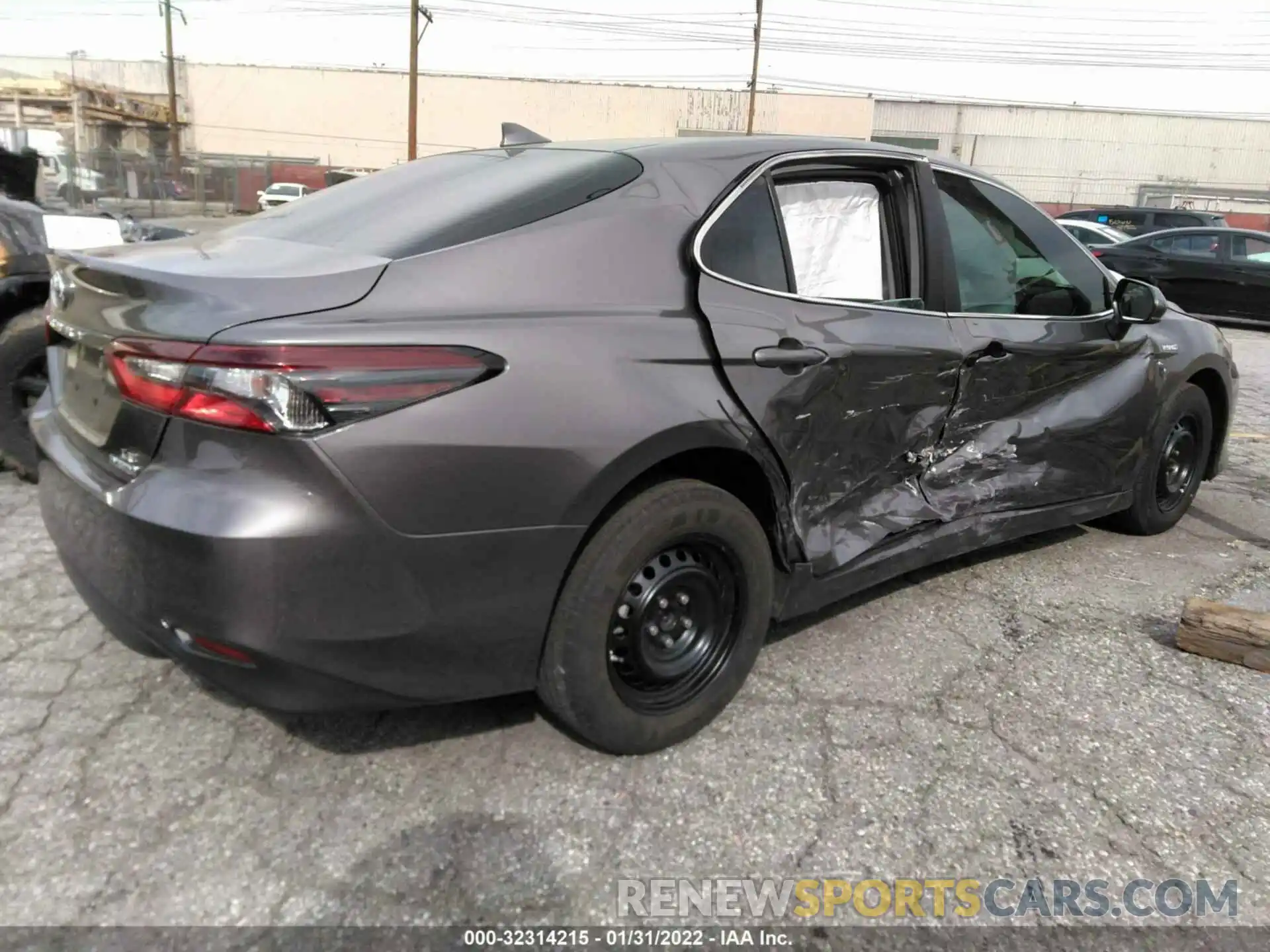 4 Photograph of a damaged car 4T1C31AK5MU022970 TOYOTA CAMRY 2021