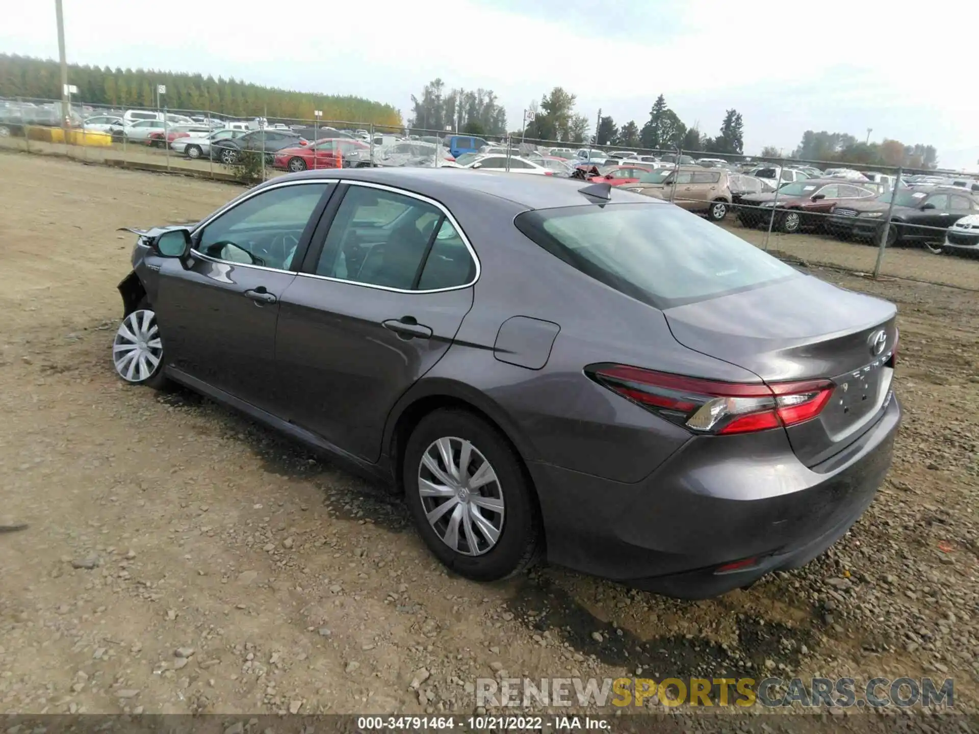 3 Photograph of a damaged car 4T1C31AK5MU030146 TOYOTA CAMRY 2021